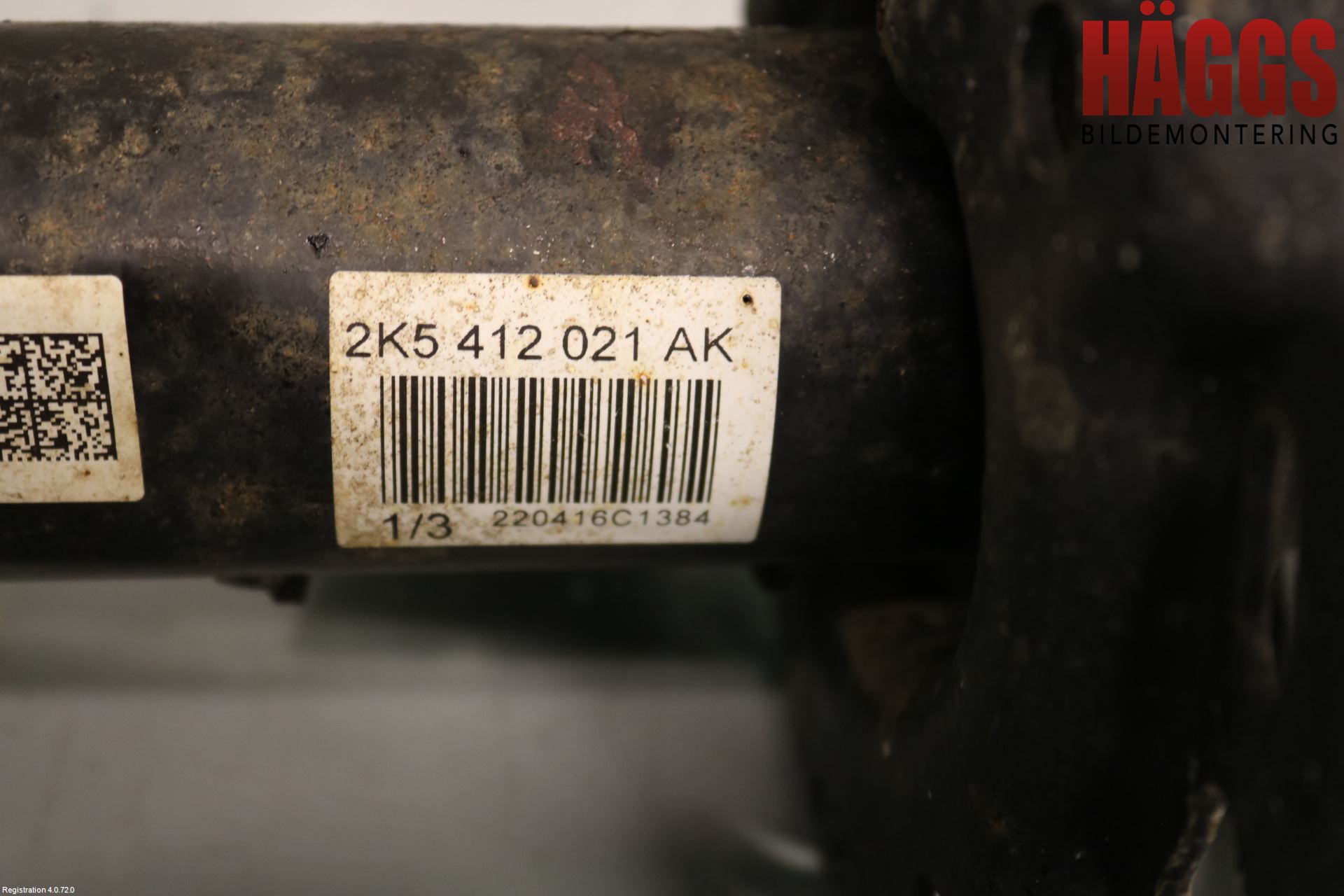 Volkswagen VW CADDY 16-20 Fjäderben Fram Höger