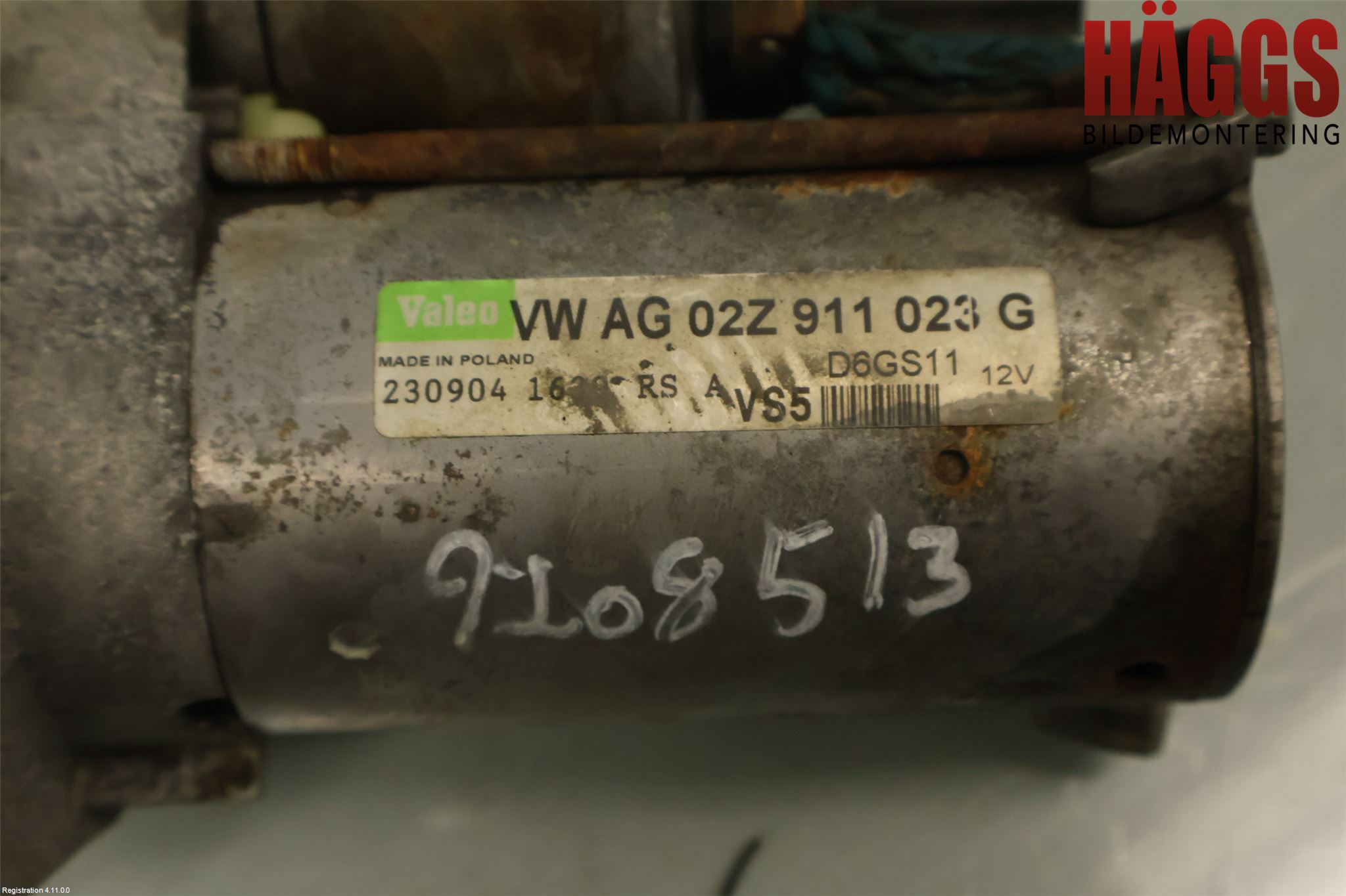 Volkswagen VW TRANSP/CARAVELLE (T5) 04-15 Startmotor