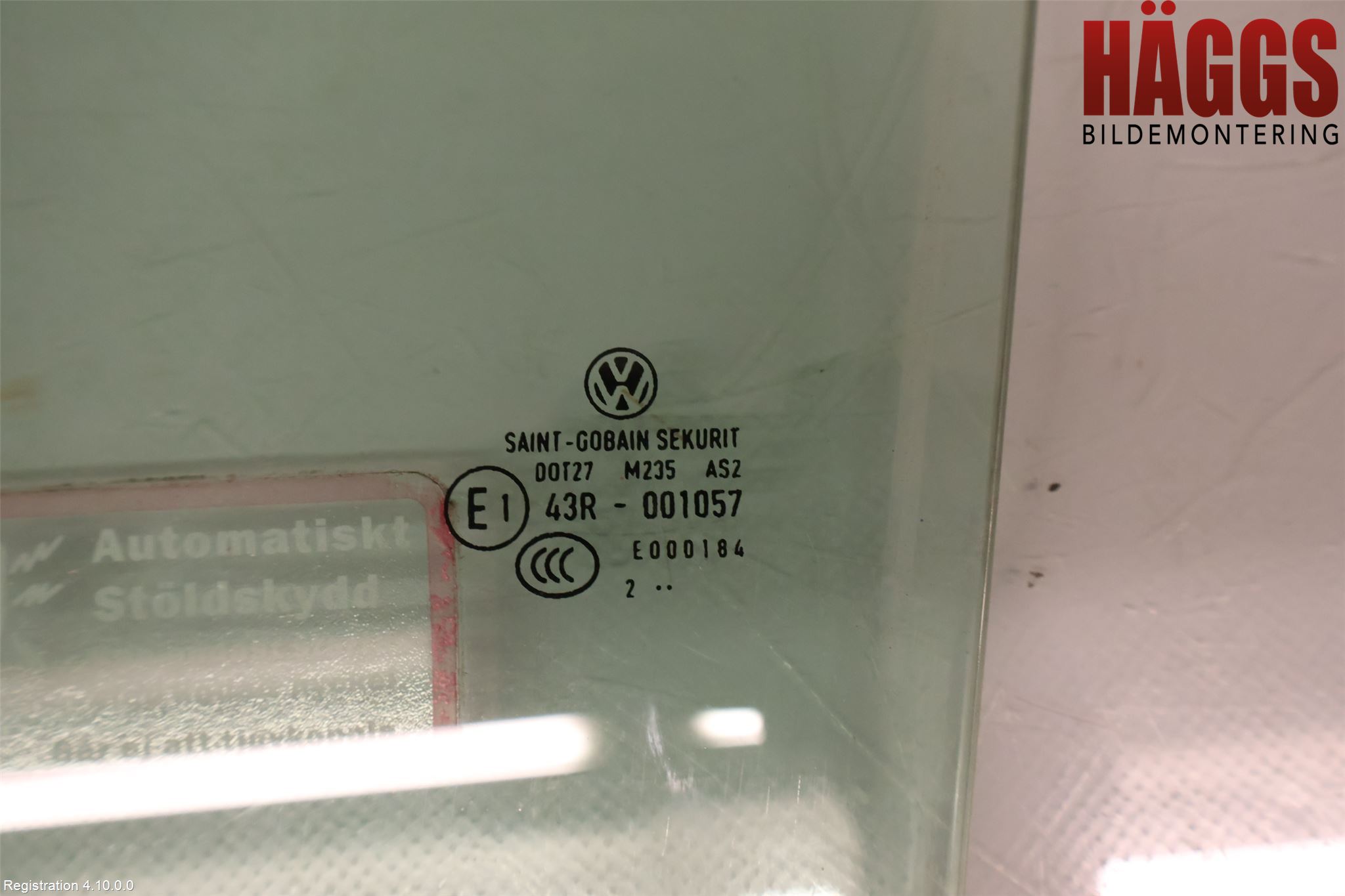 Volkswagen VW CADDY 11-15 Dörruta Fram Vänster