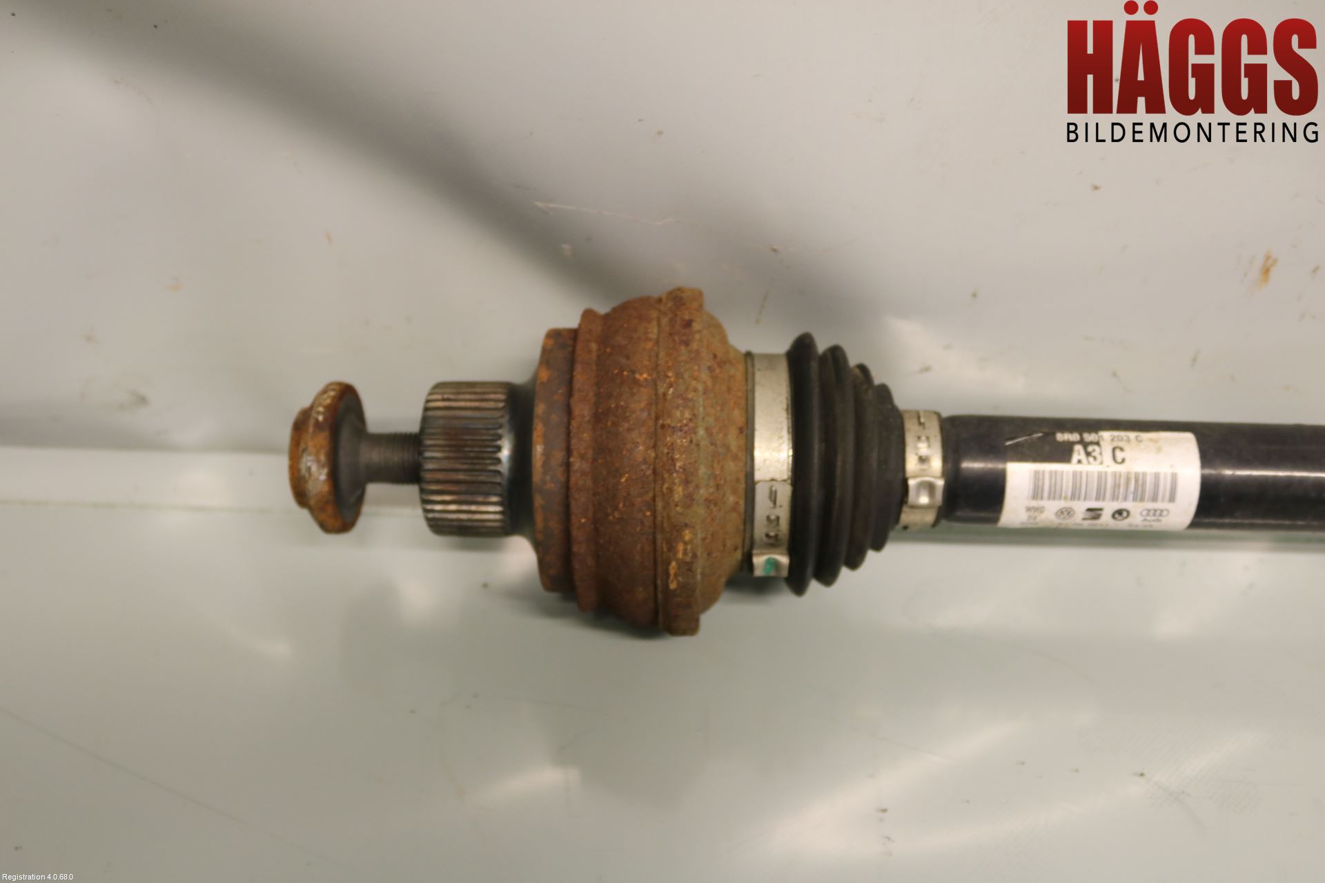 Audi Q5 09-16 Drivaxel Bak Vänster