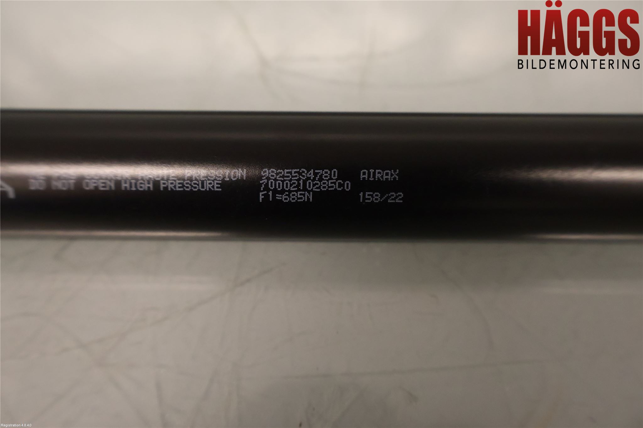 Peugeot 2008/E-2008 20- Gasfjäder Baklucka