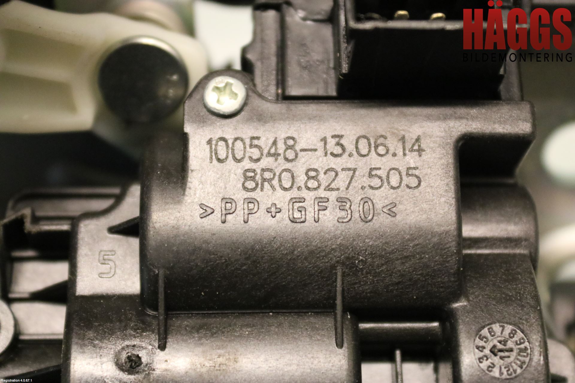 Audi A3/S3 8V 13-20 Låskista Baklucka