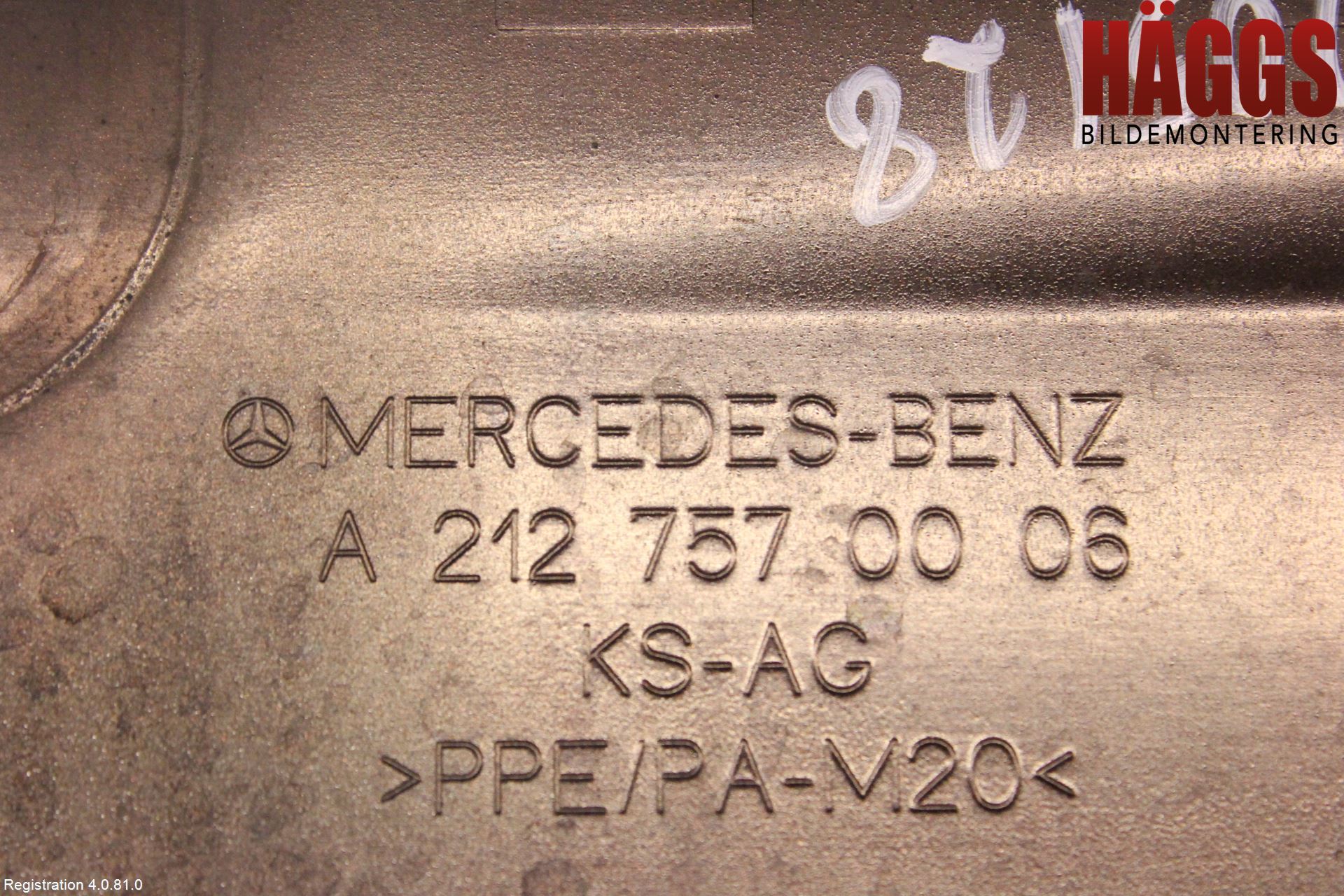Mercedes-Benz MB E-KLASS (W212) 09-16 Tanklucka