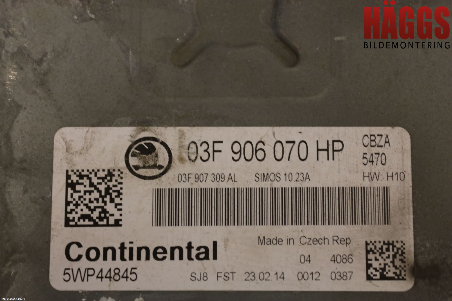 Skoda FABIA 07-14 Styrenhet Insprut Bensin