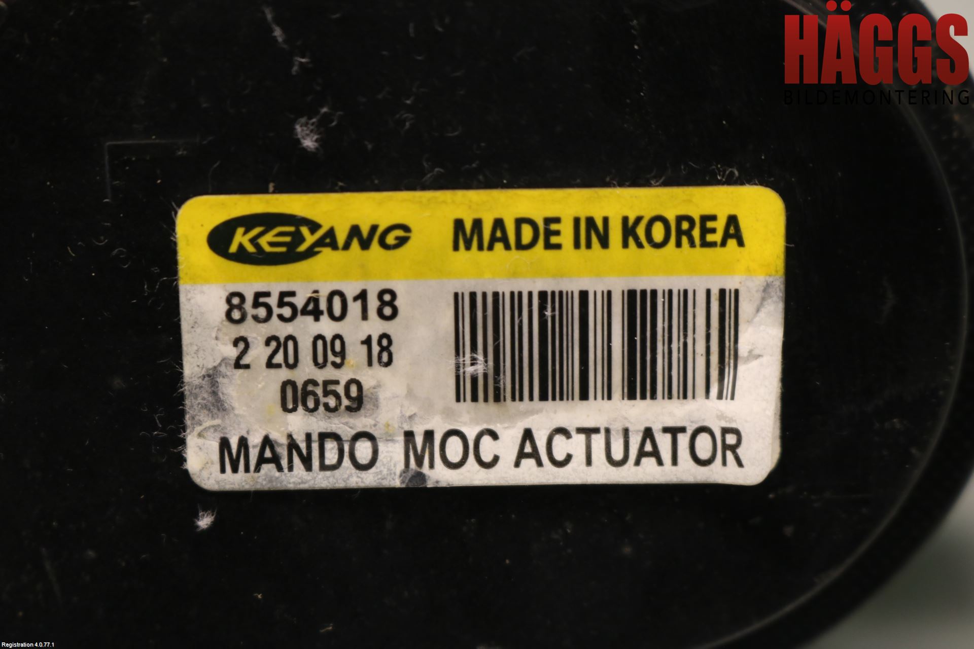 Kia NIRO (DE) 17-22 Bromsok Bak Vänster