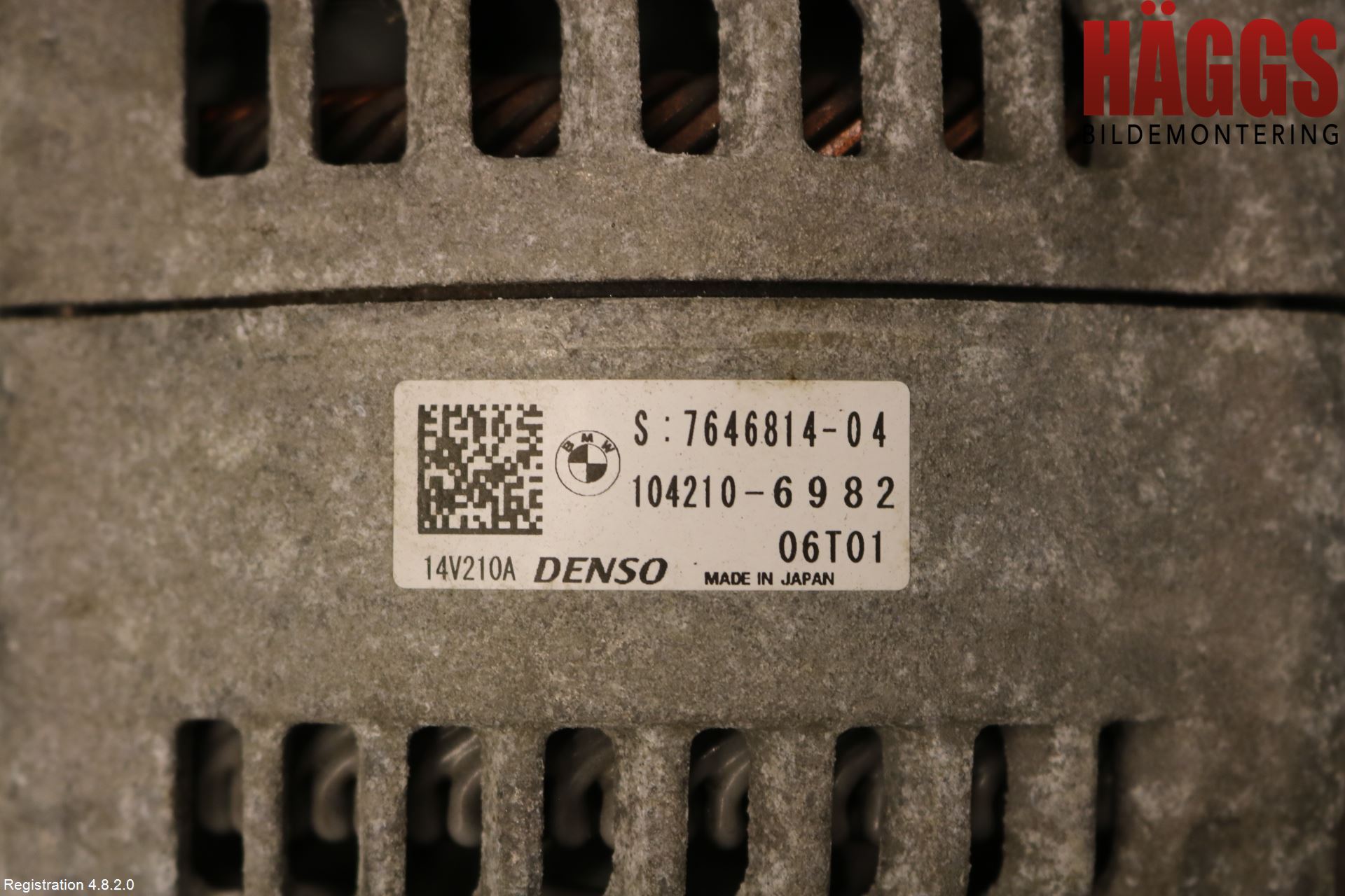 BMW 5 F10/F11/F18 09-17 Generator