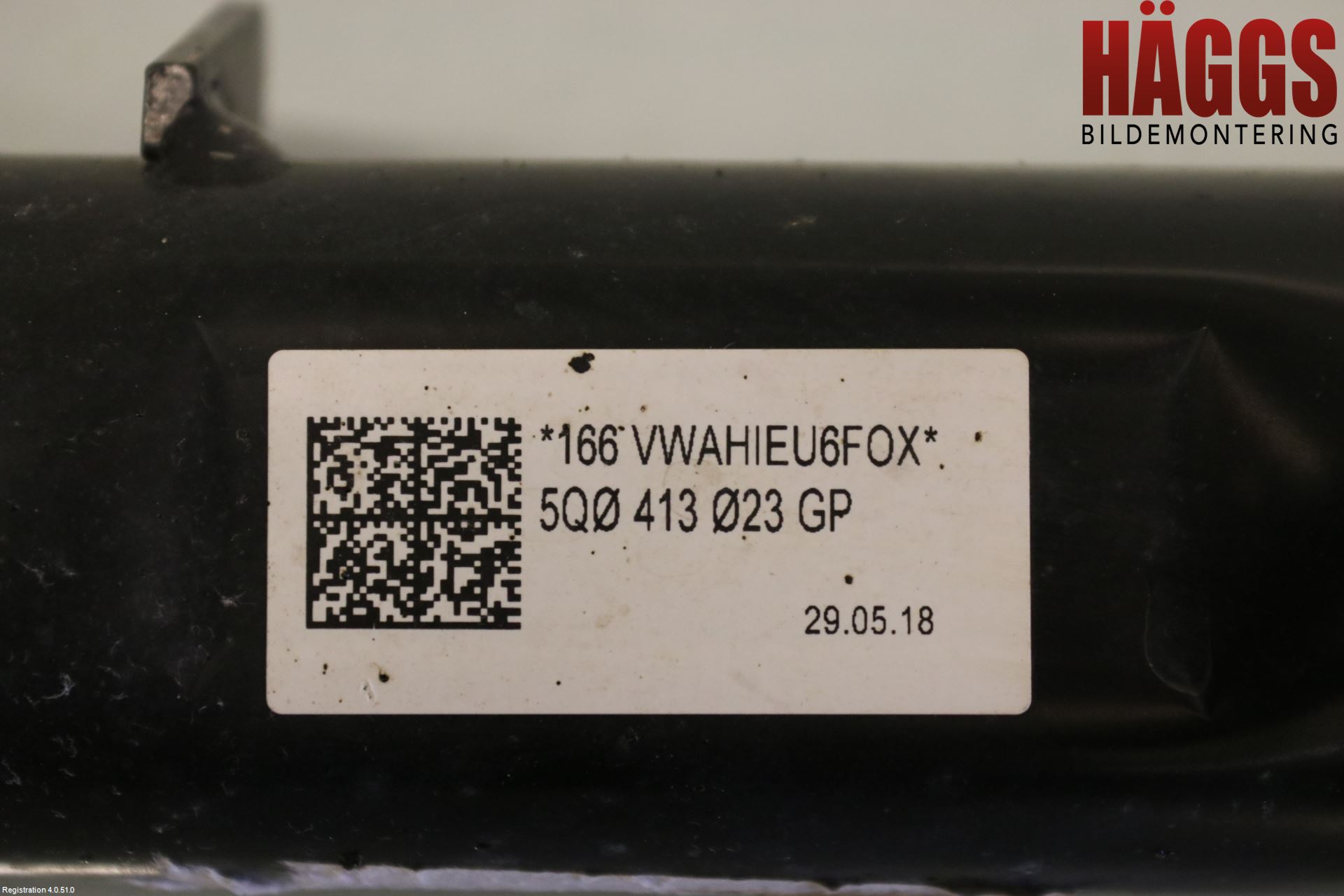 Volkswagen VW GOLF / E-GOLF VII 13-20 Fjäderben Fram Höger