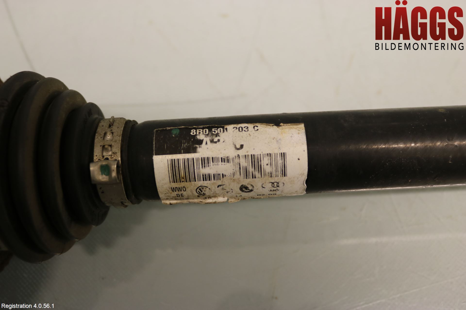 Audi A6 ALLROAD 12-18 Drivaxel Bak Vänster