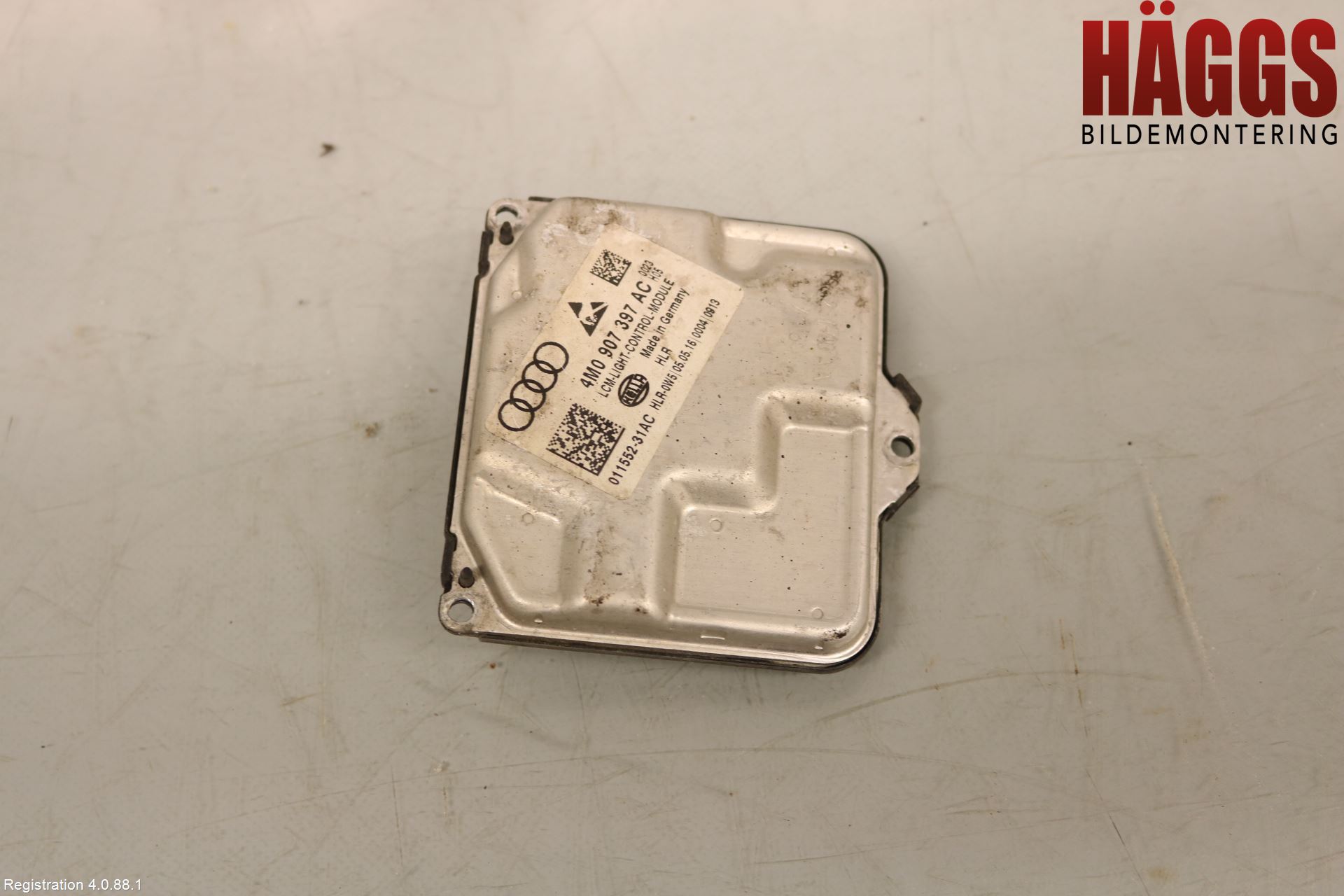 Audi A4/S4 B9 16-19 Styrenhet Strålkastare