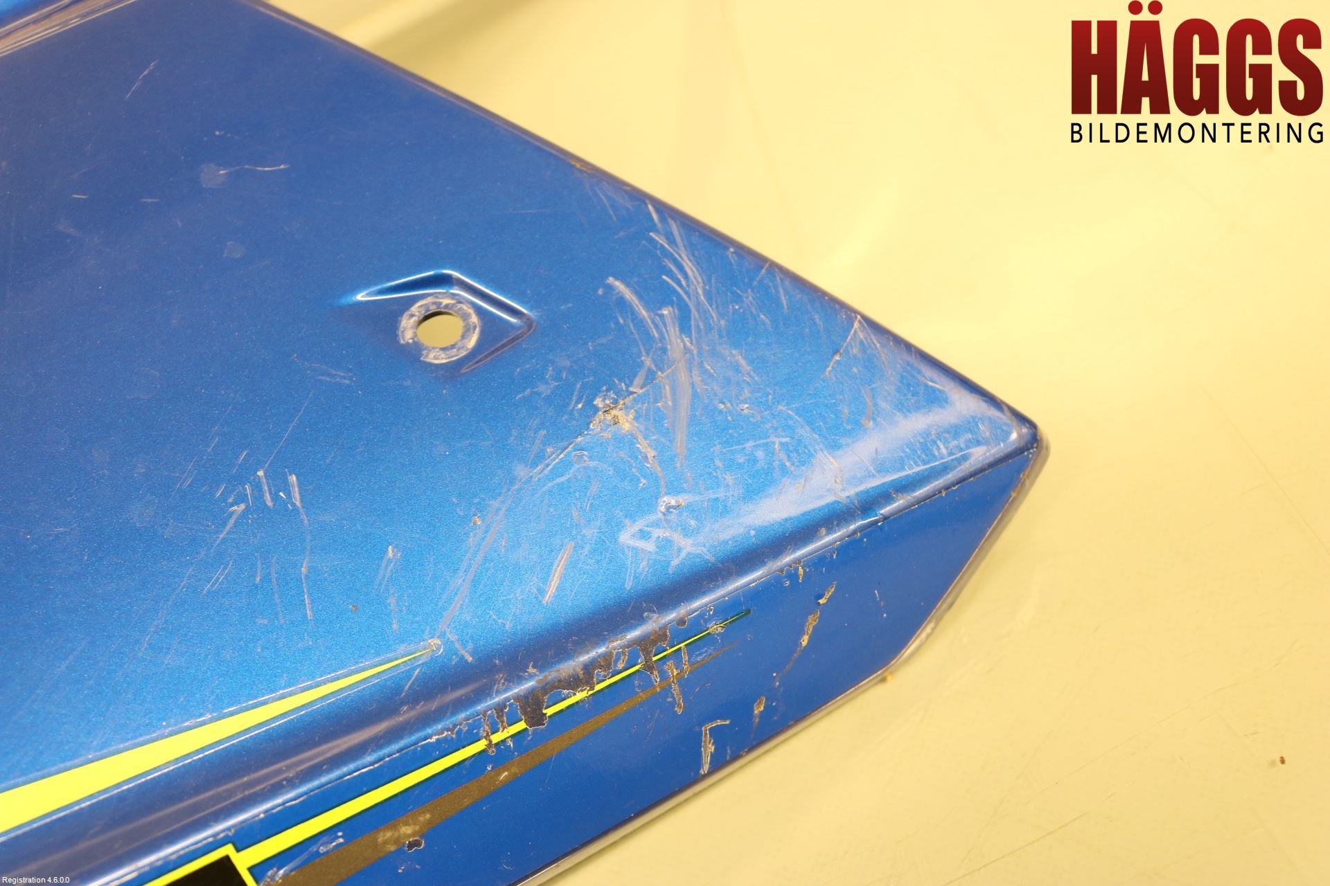 MC och moped ATV POLARIS Skärm Bak Vänster