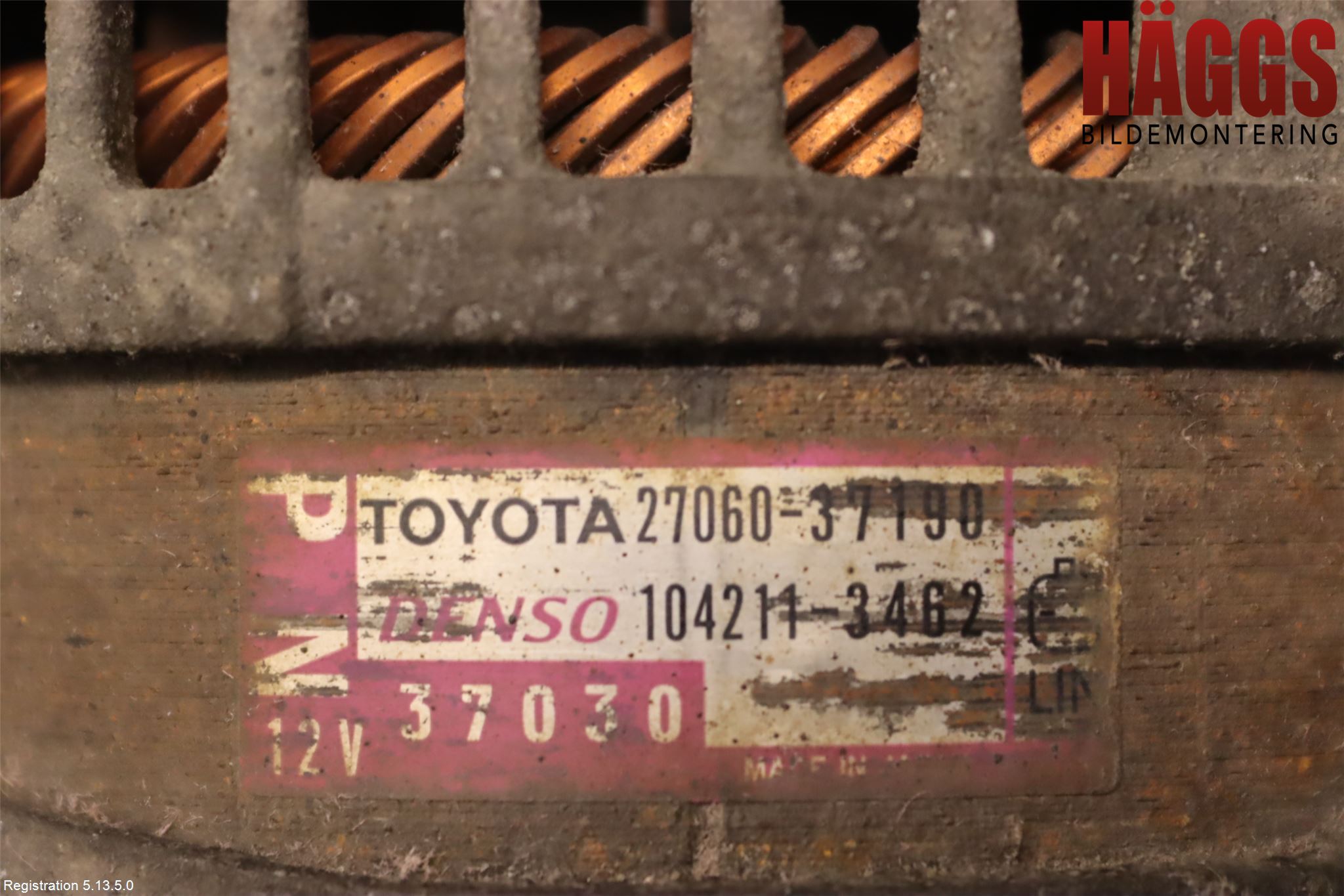 Toyota RAV4 13-18 Generator