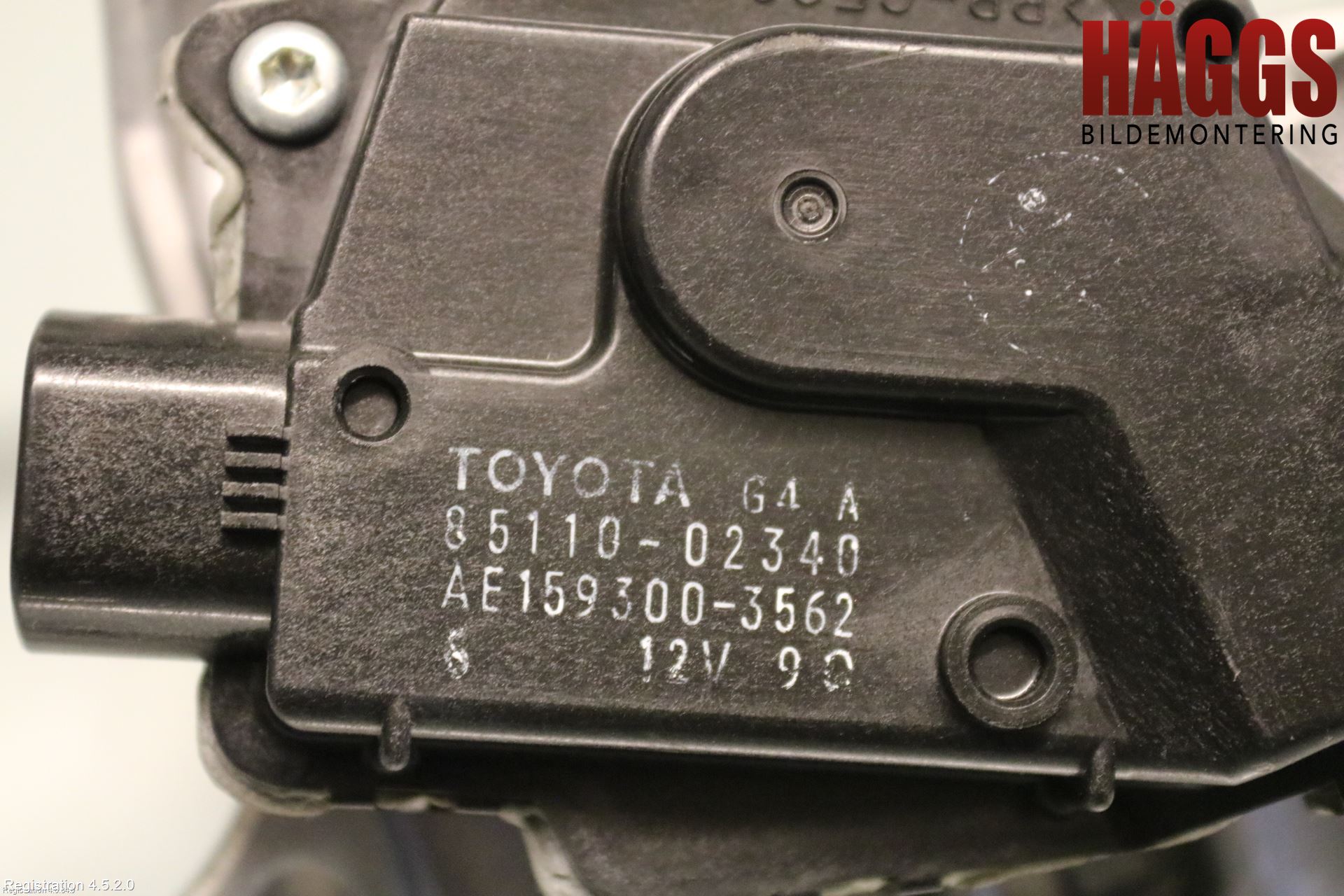 Toyota AURIS 13-19 Torkarmotor Vindruta