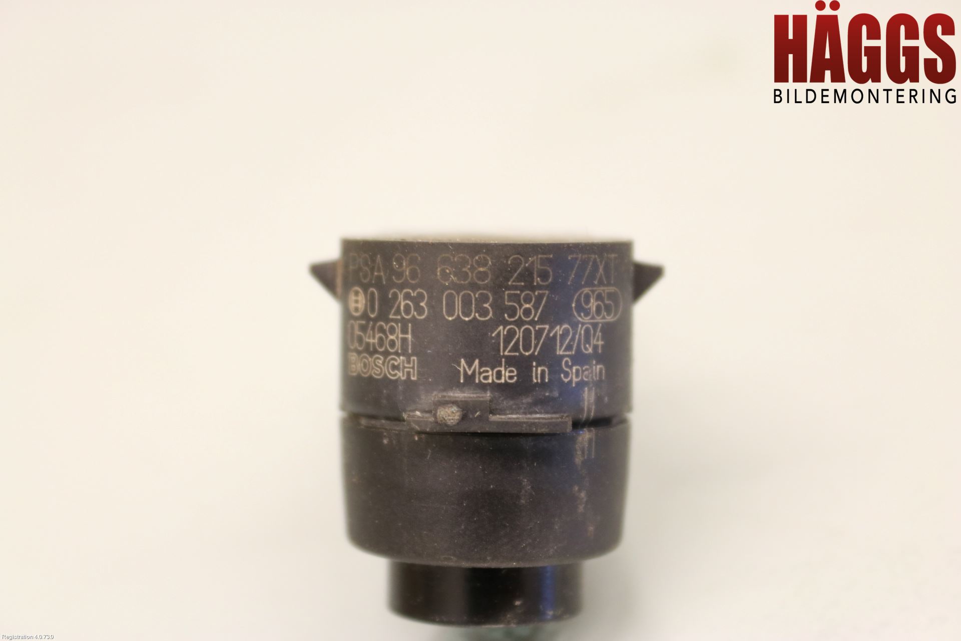 Citroen BERLINGO 08-18 Parkeringshjälp Backsensor