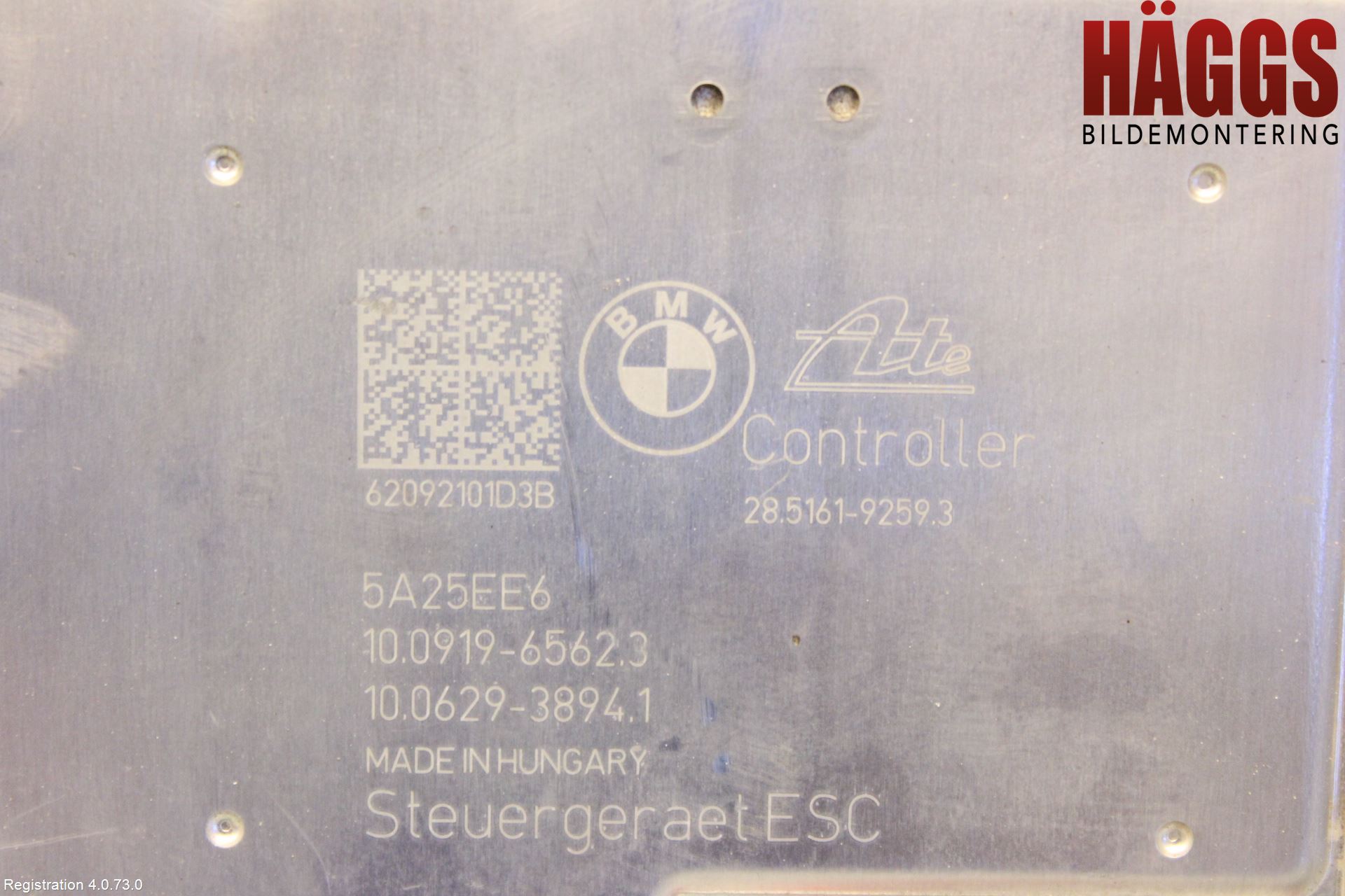BMW 3 G20/G21/G80/G81 19- Abs Hydraulaggregat