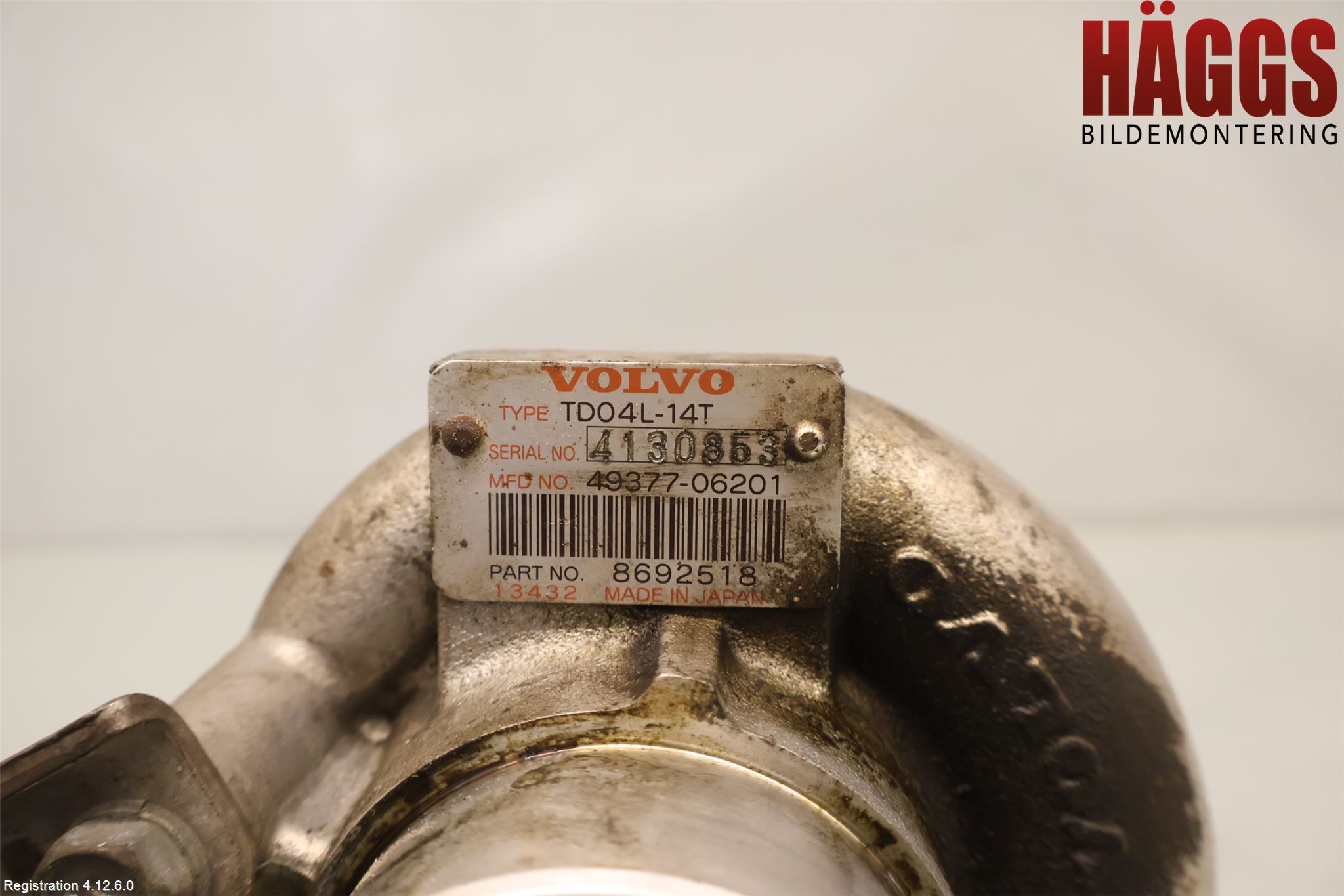 Volvo V70 00-04 Turboaggregat