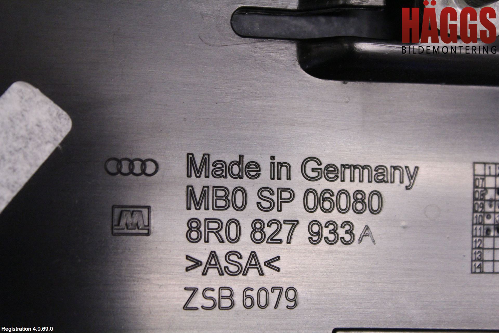 Audi Q5 09-16 Spoiler Baklucka