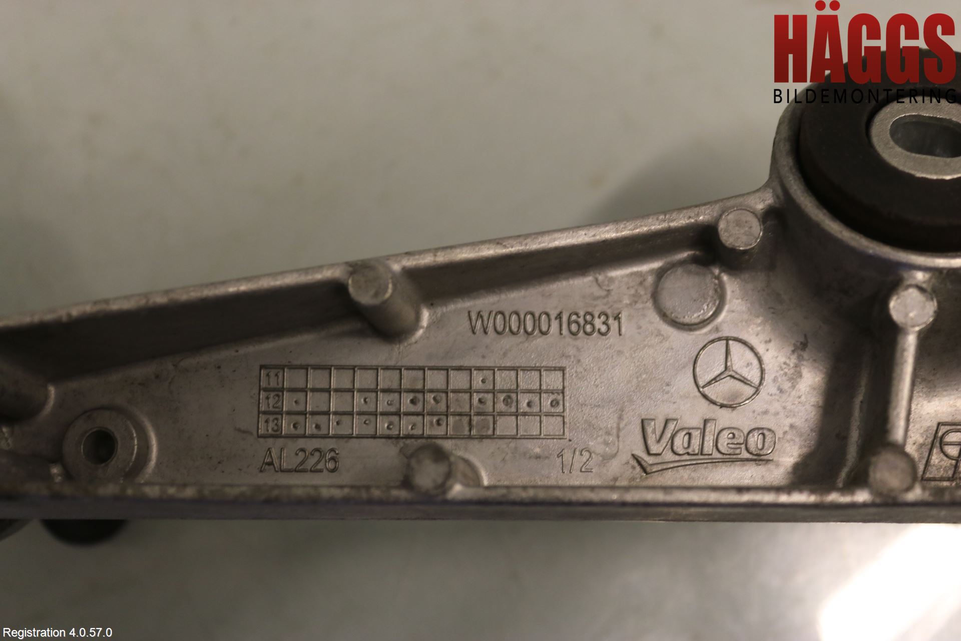 Mercedes-Benz MB A-KLASS (W176) 13-18 Torkarmekanism Vindruta