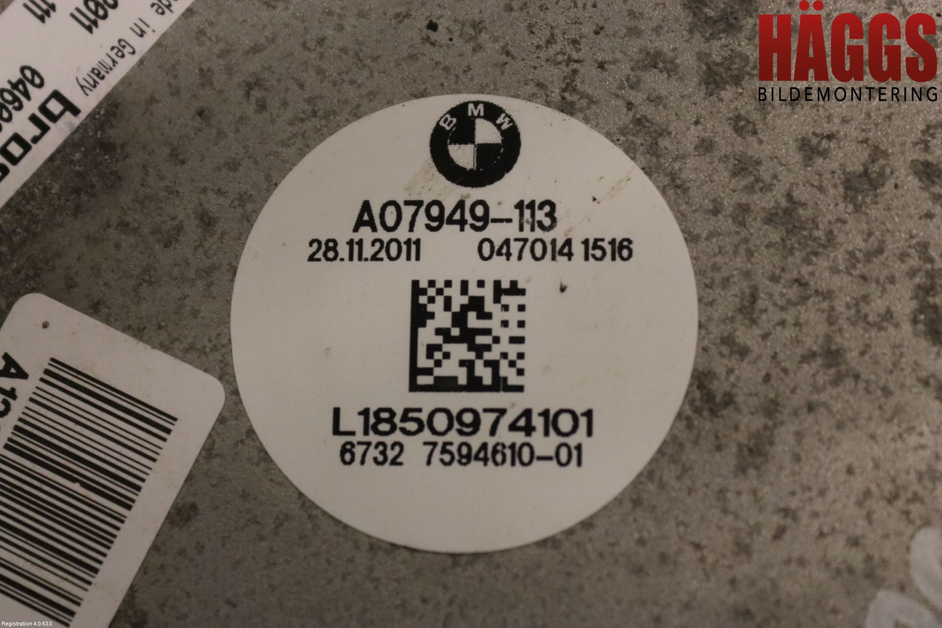 BMW 5 F10/F11/F18 09-17 Kylfläkt El