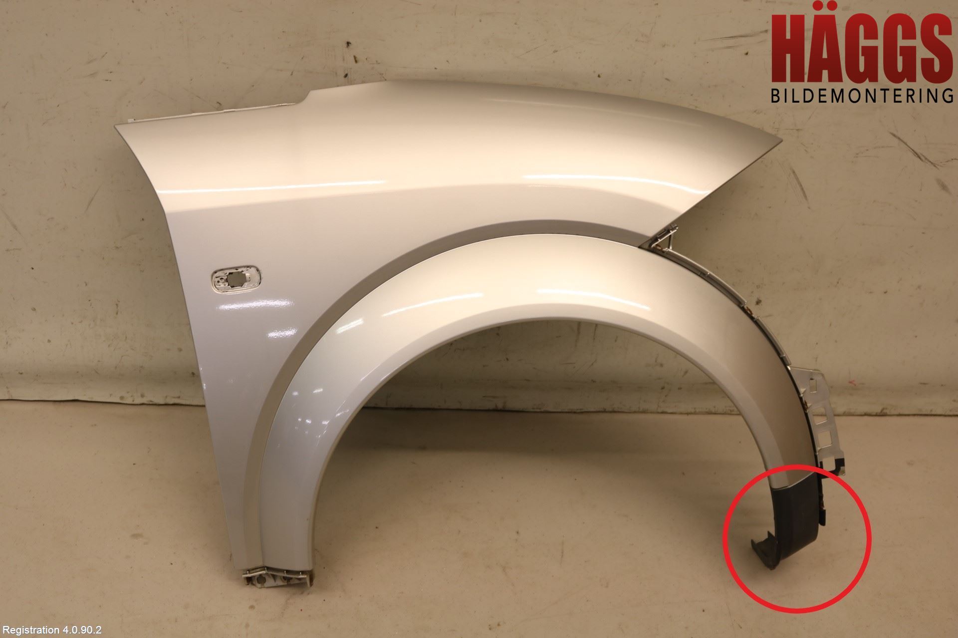 Audi A2 Skärm Fram Höger