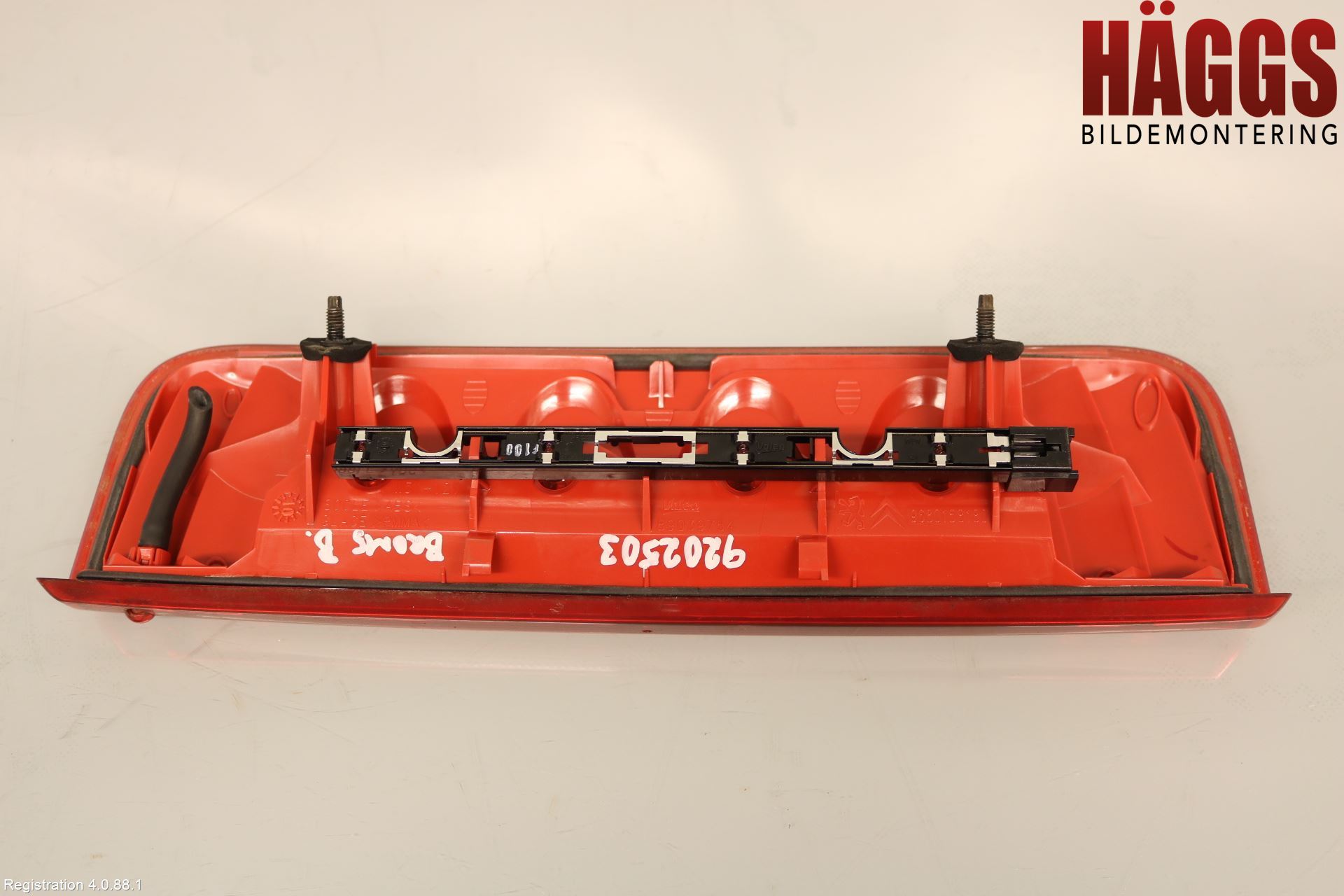 Peugeot 207 Bromsljus Bakruta