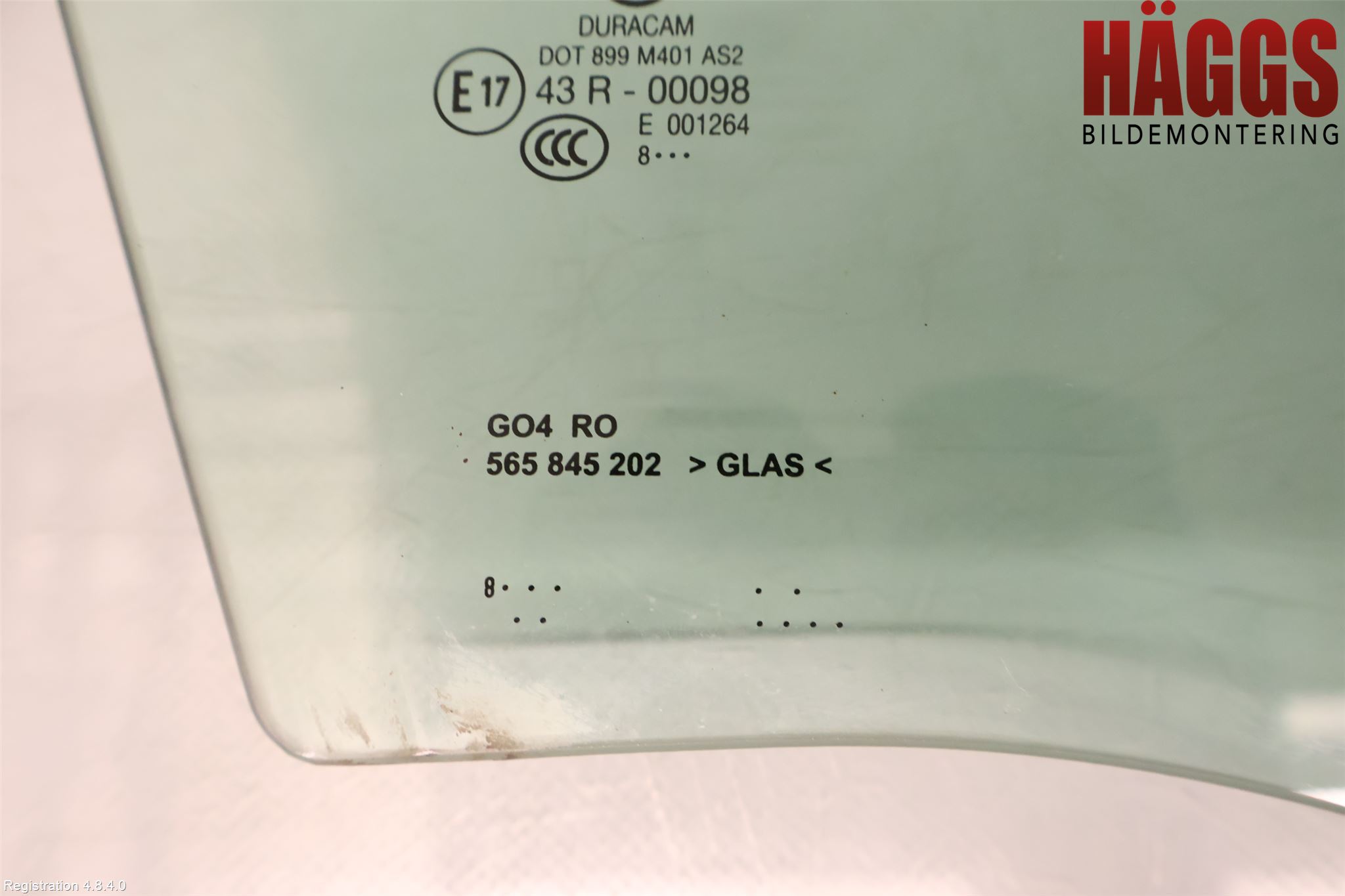 Skoda KODIAQ 17-24 Dörruta Fram Höger