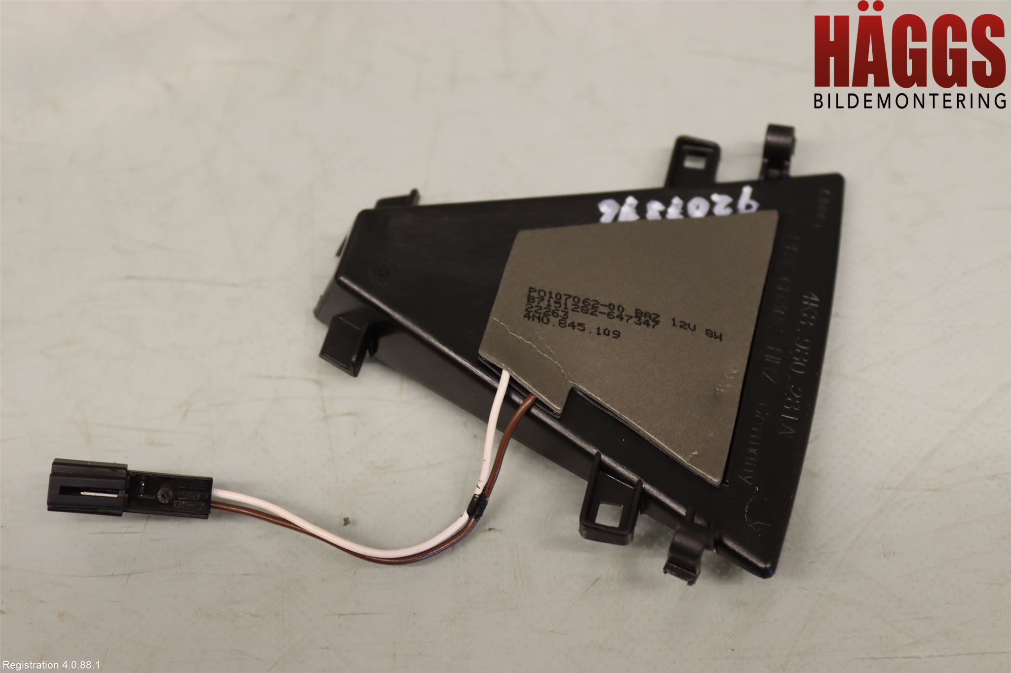 Audi A7 Sportback 4K 18- Regnsensor