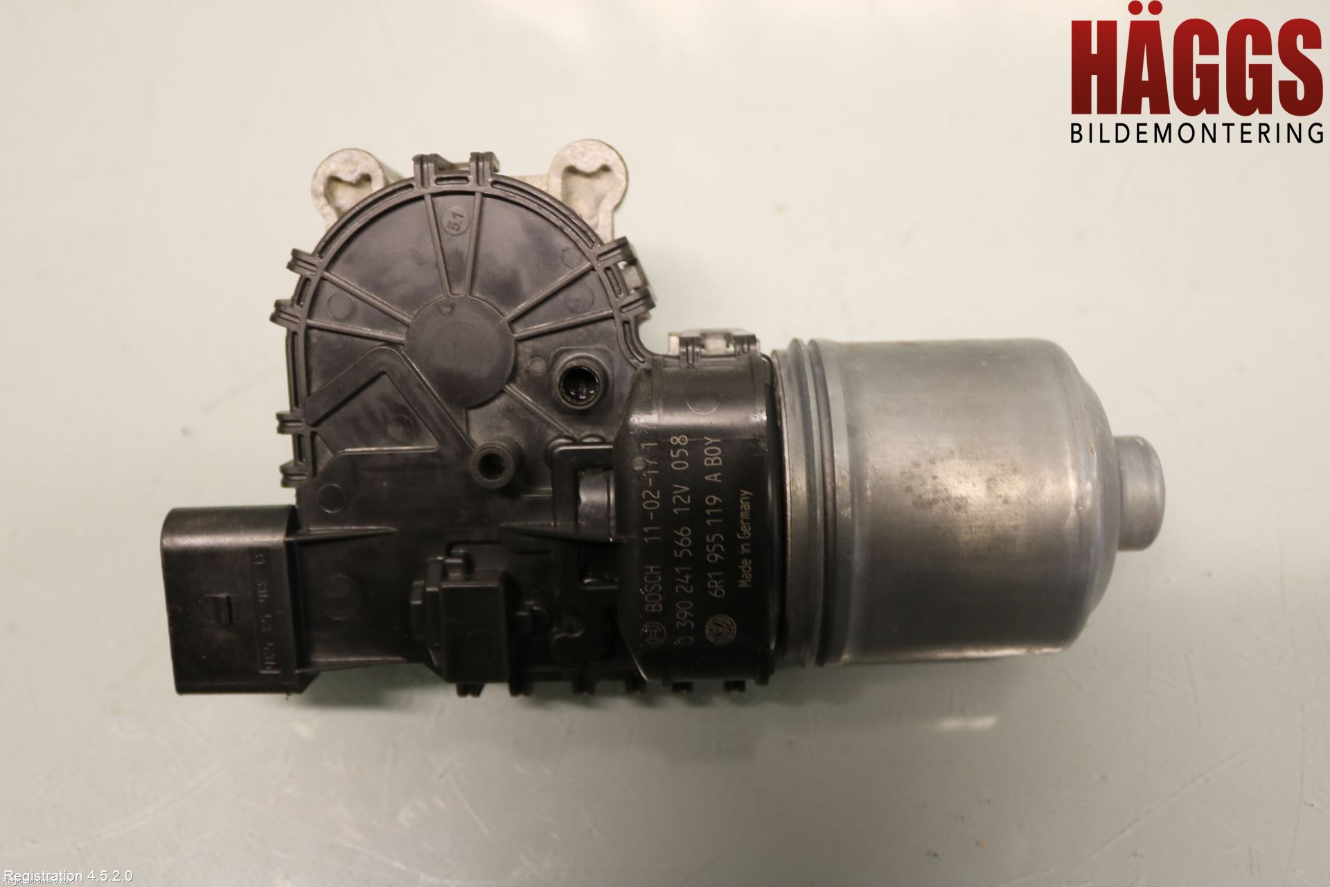 Volkswagen VW POLO 10-17 Torkarmotor Vindruta
