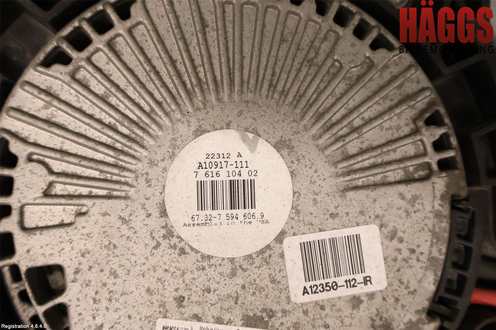 BMW X5 E70 07-13 Kylfläkt El