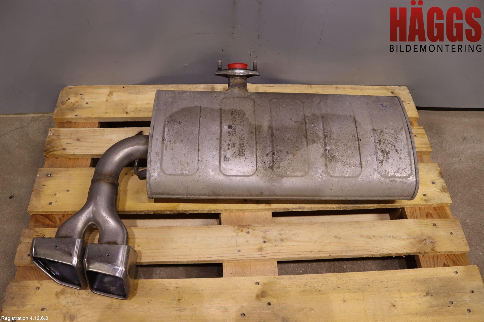 Hyundai TUCSON 05- Avgas Bakre Dämpare