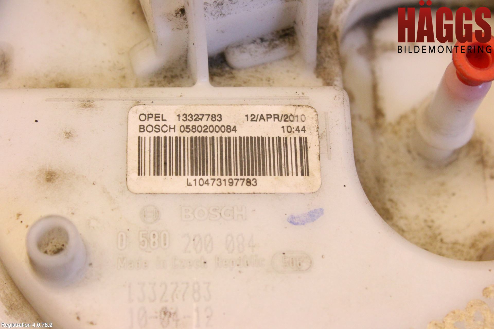 Opel CORSA D 07-14 Bränslepump El