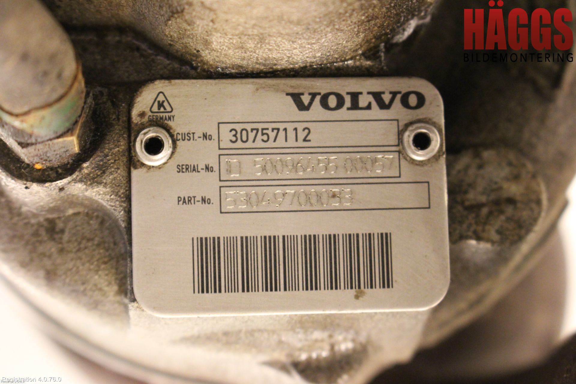 Volvo S80 07-13 Turboaggregat