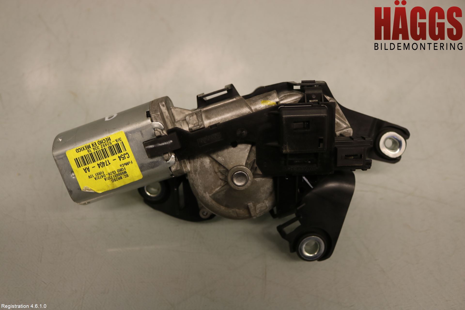 Ford KUGA 17-19 Torkarmotor Baklucka
