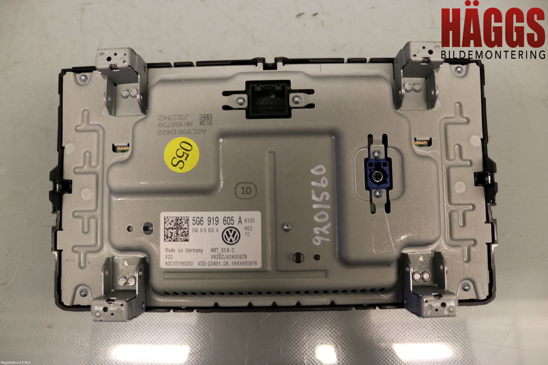 Volkswagen VW T-ROC 18- Cd Radio - Multimediapanel