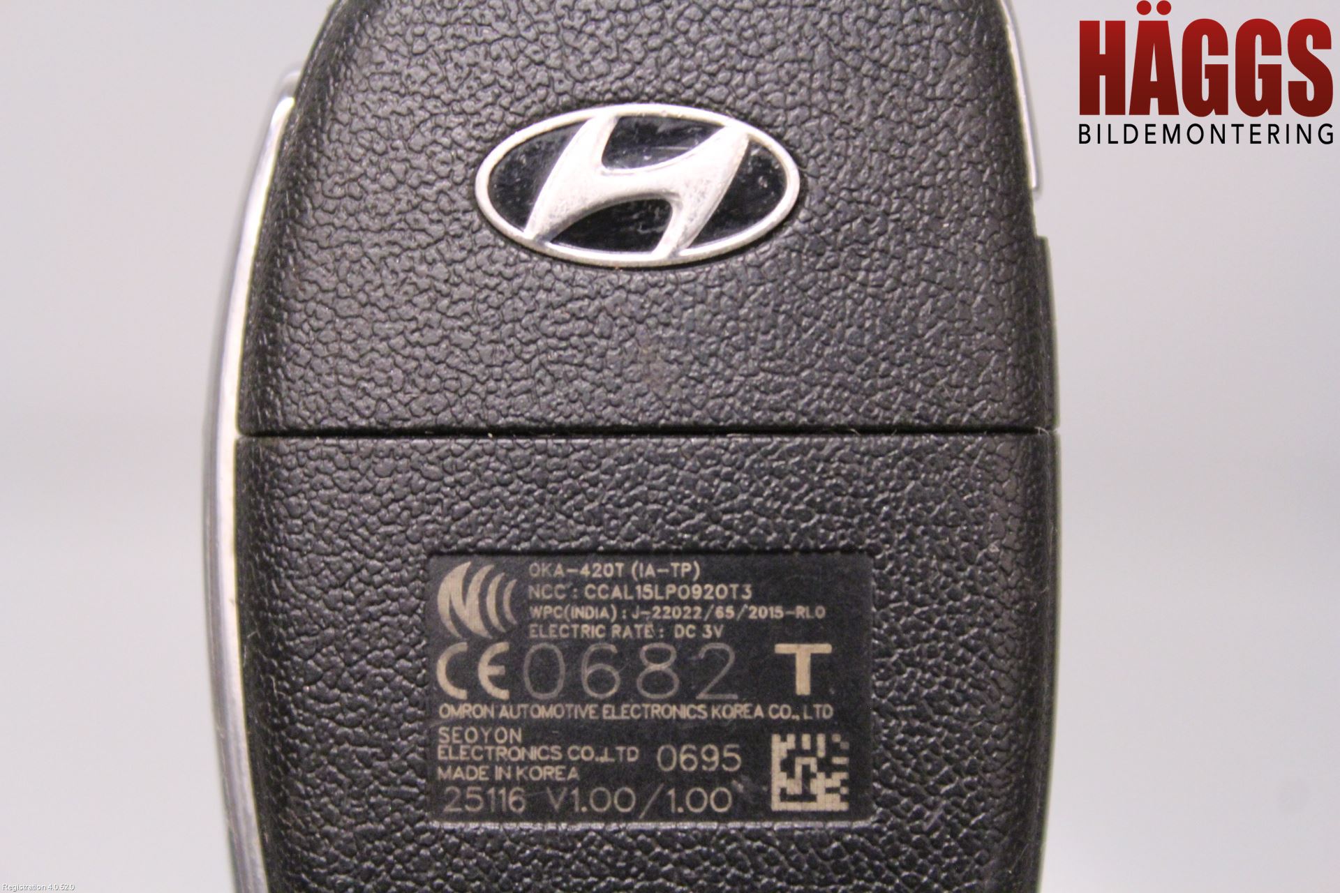 Hyundai i10 BA 14-16 Nyckel-Nycklar
