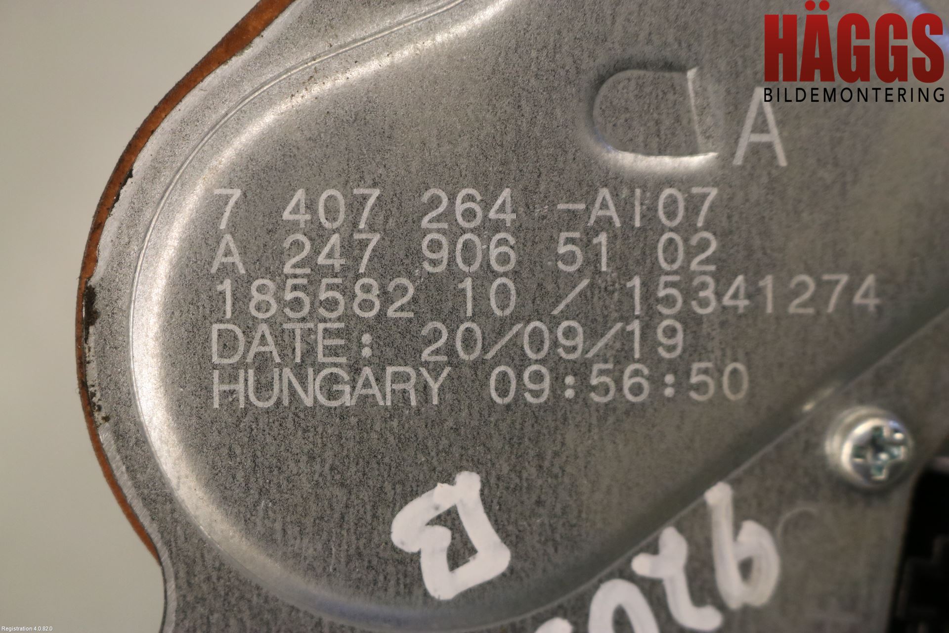 BMW X3 G01 18- Torkarmotor Baklucka