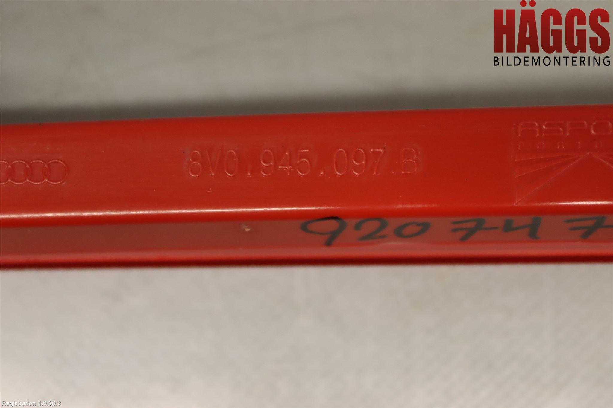 Audi A1/S1 11-18 Bromsljus Bakruta