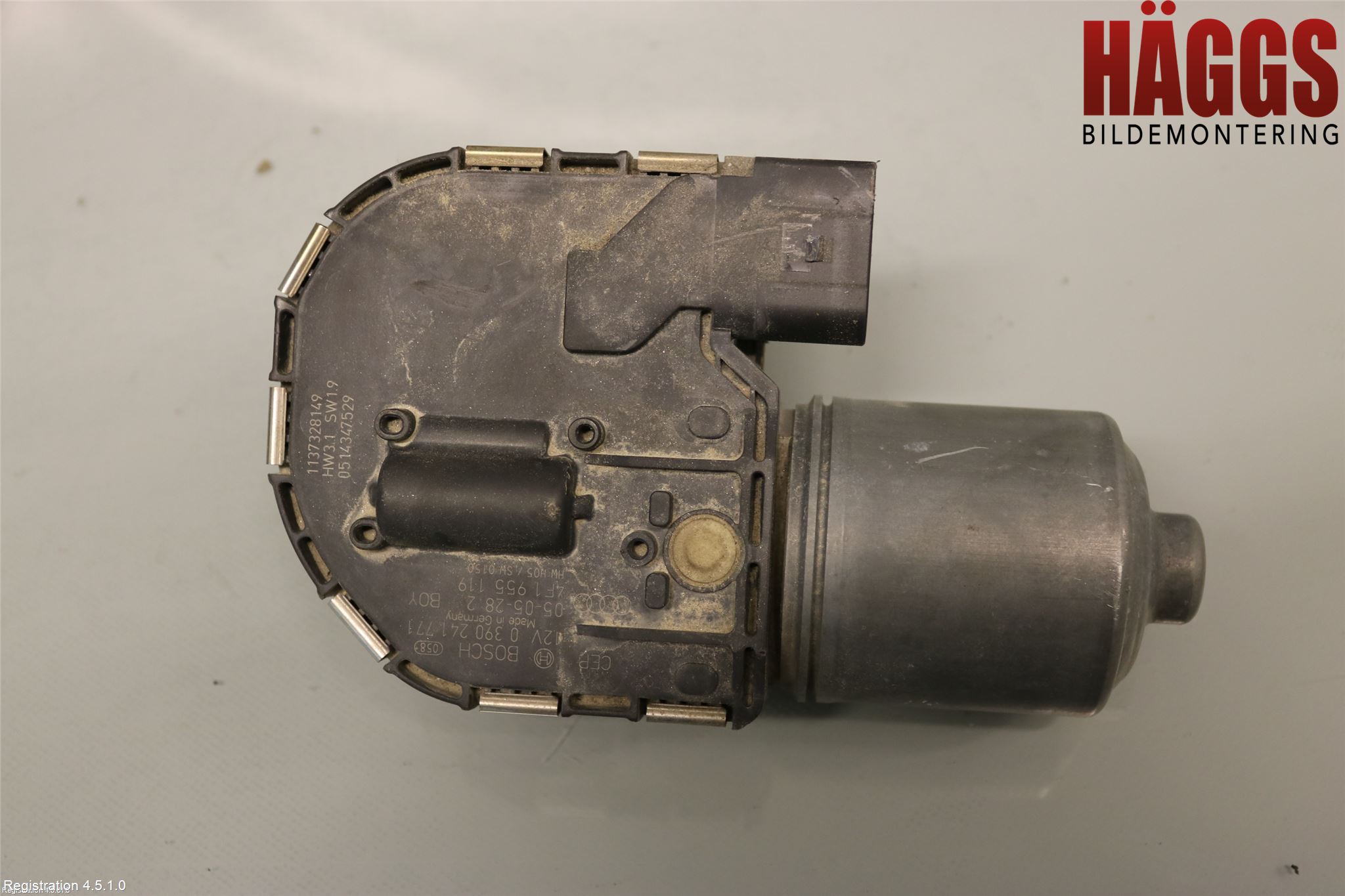 Audi A6/S6     05-11 Torkarmotor Vindruta