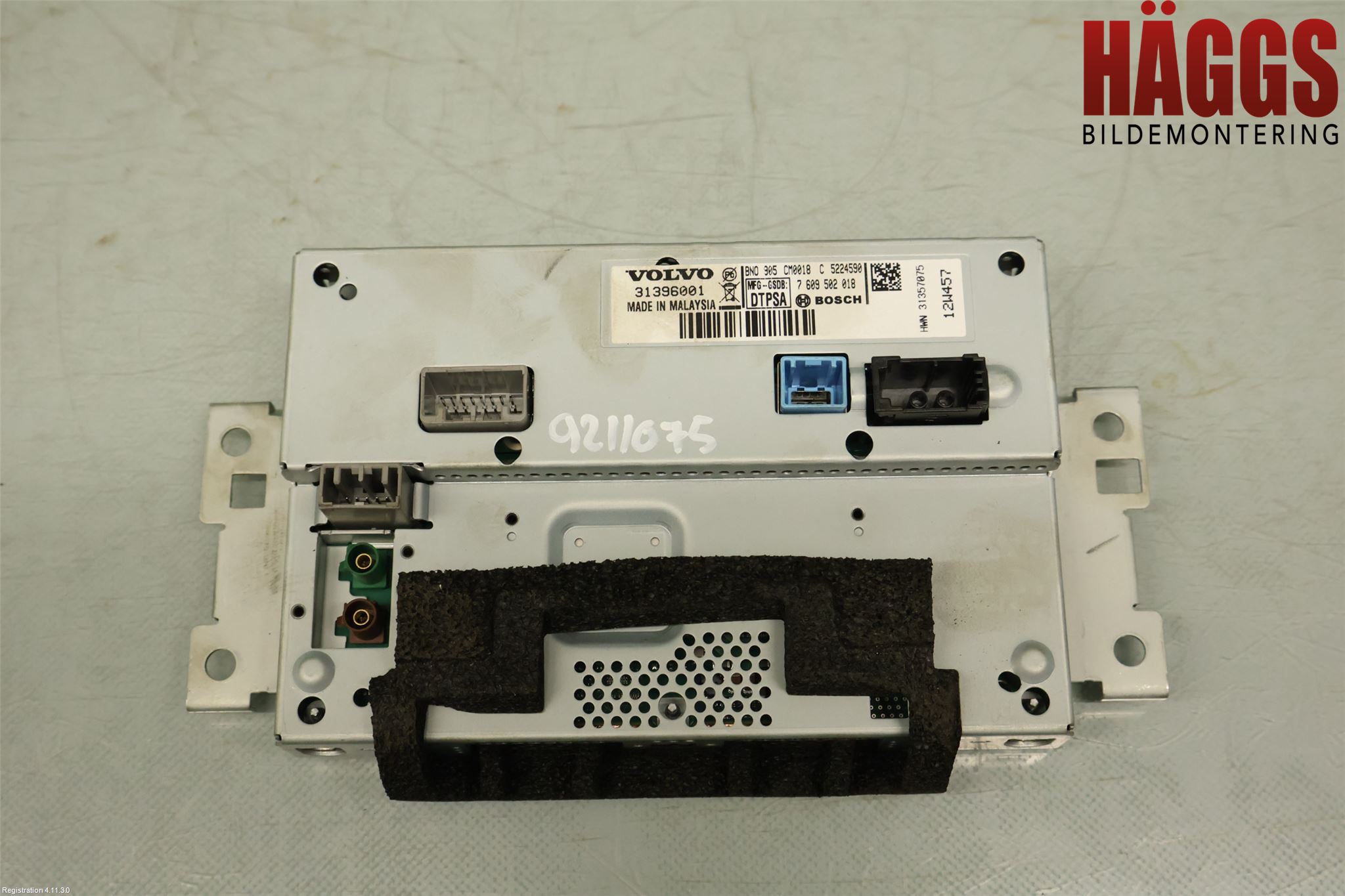 Volvo V60 11-13 Bildskärm