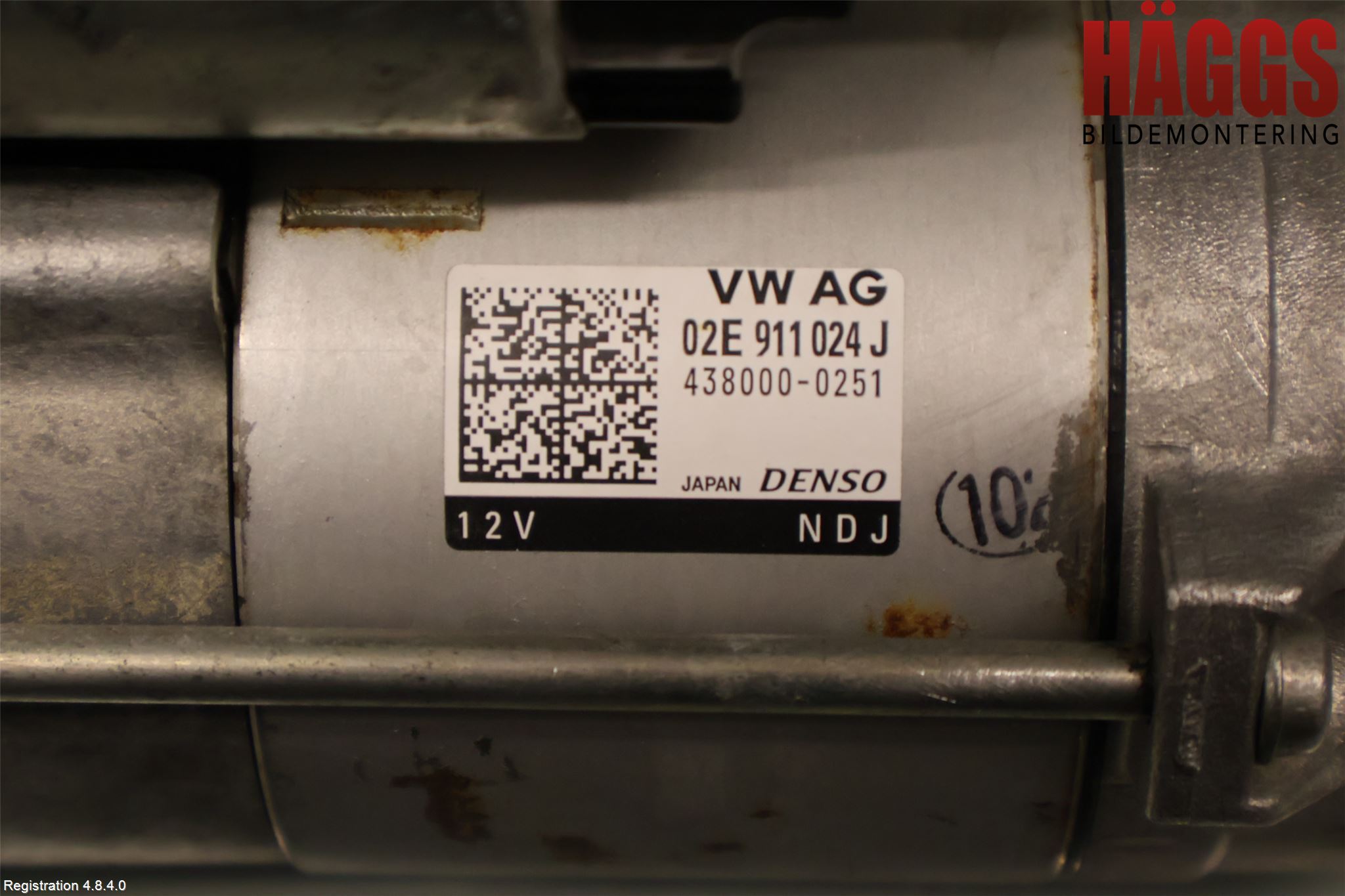 Volkswagen VW TOURAN 16- Startmotor Diesel