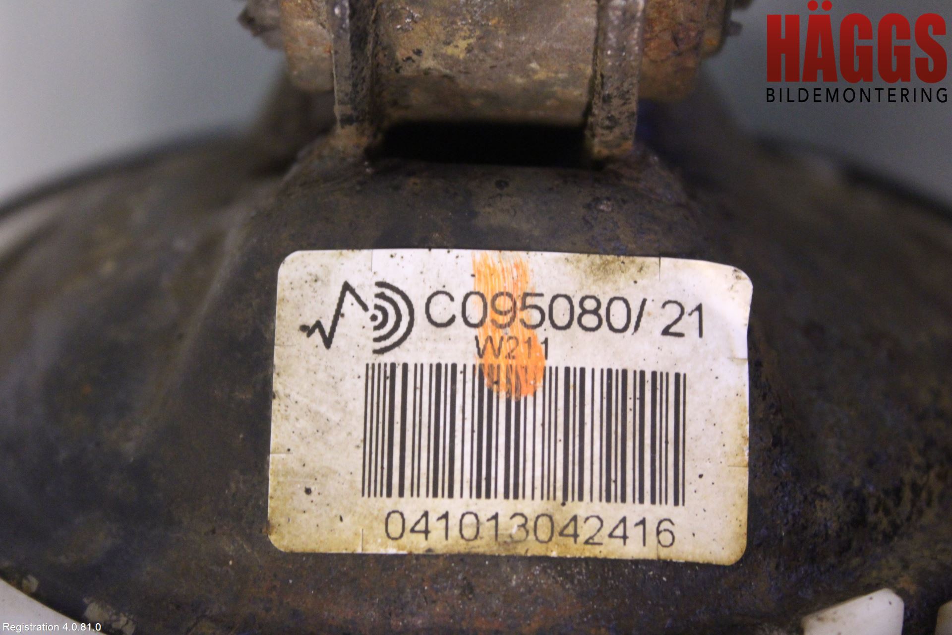 Mercedes-Benz MB CLS (C219) 03-11 Nivå-Luftfjädring Bälg