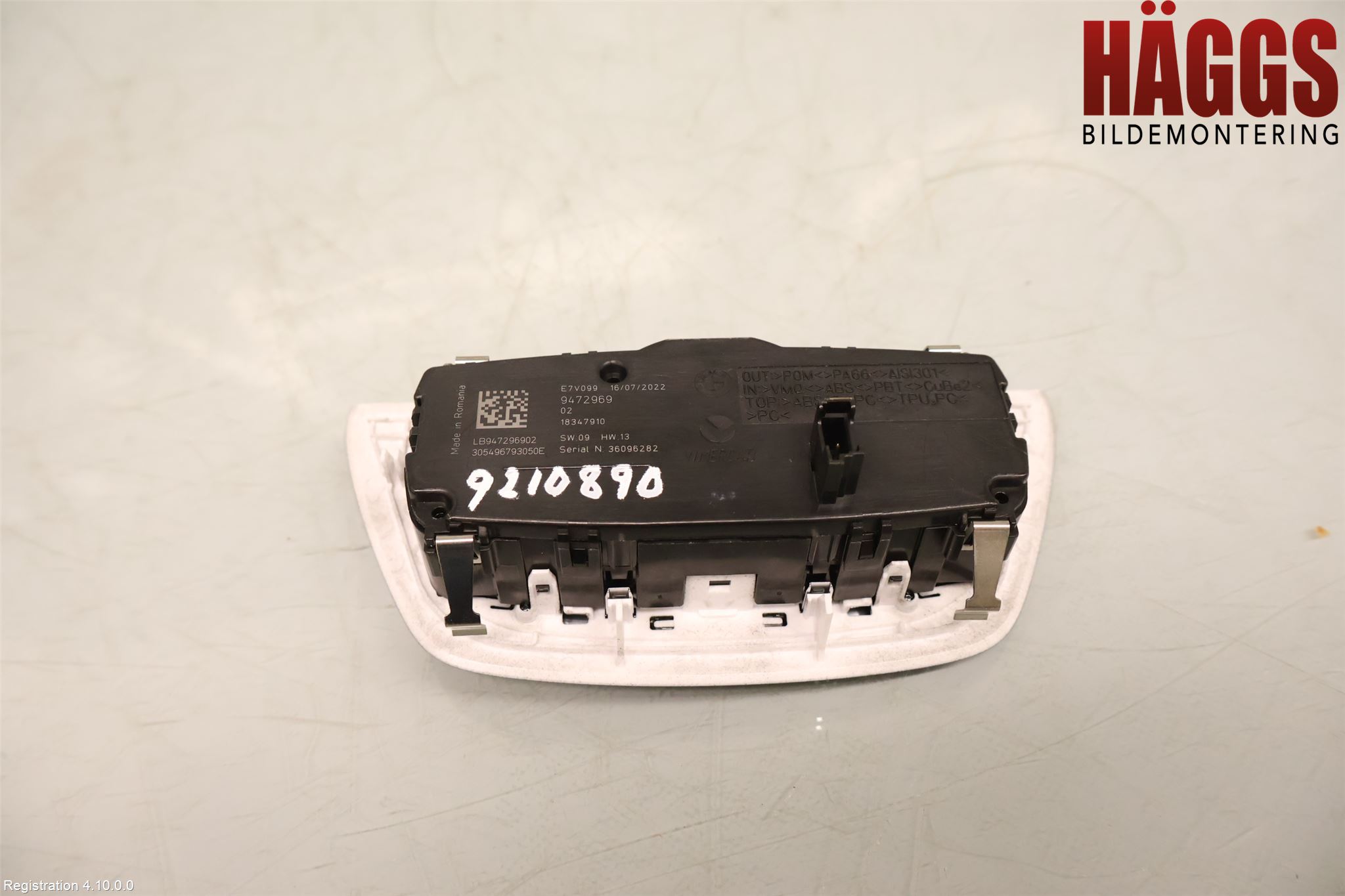 BMW 5 G30/G31/F90 17-23 Strömställare Ljus