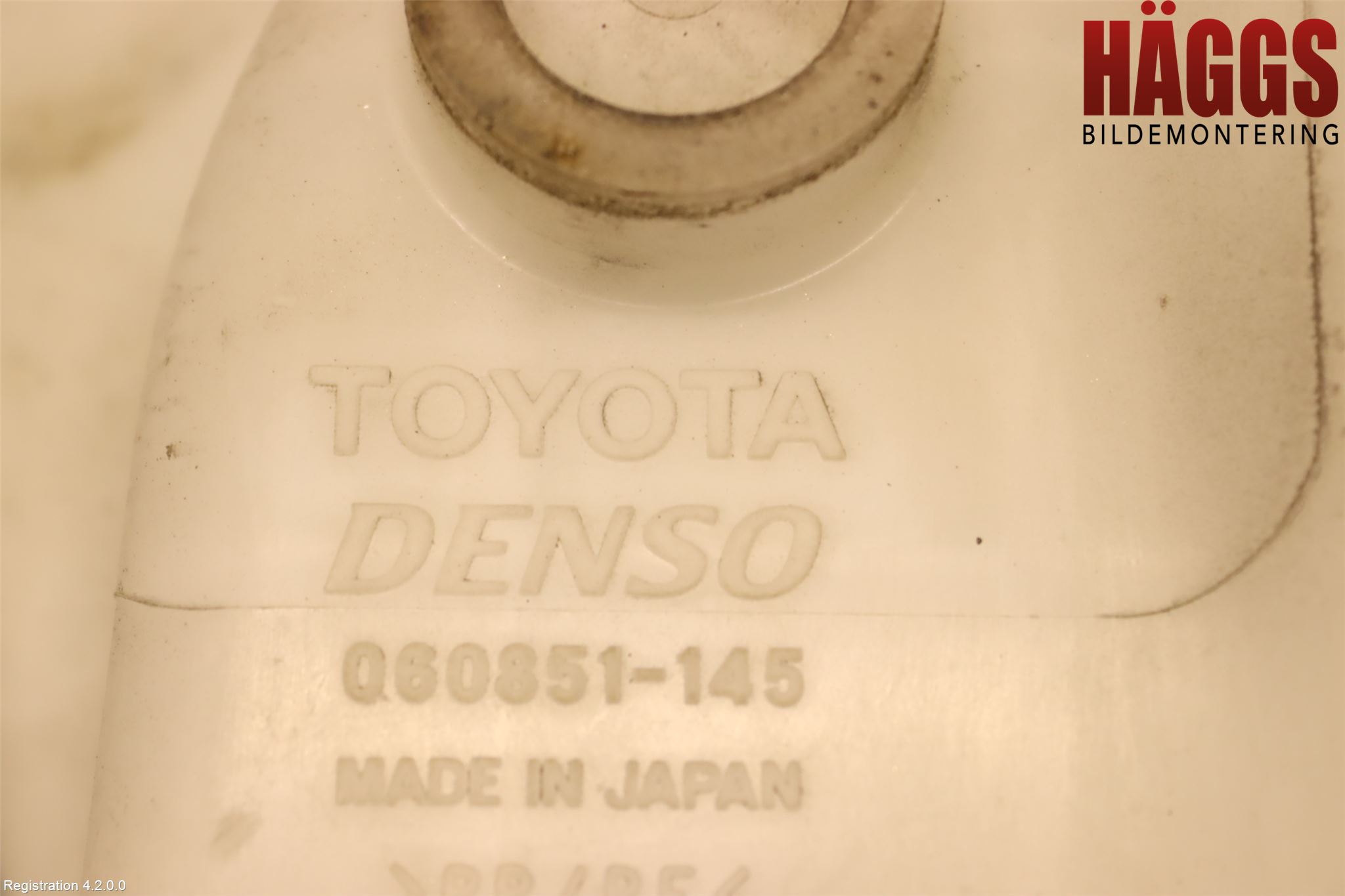 Toyota PRIUS NWH20 04-08 Spolartank Vindruta