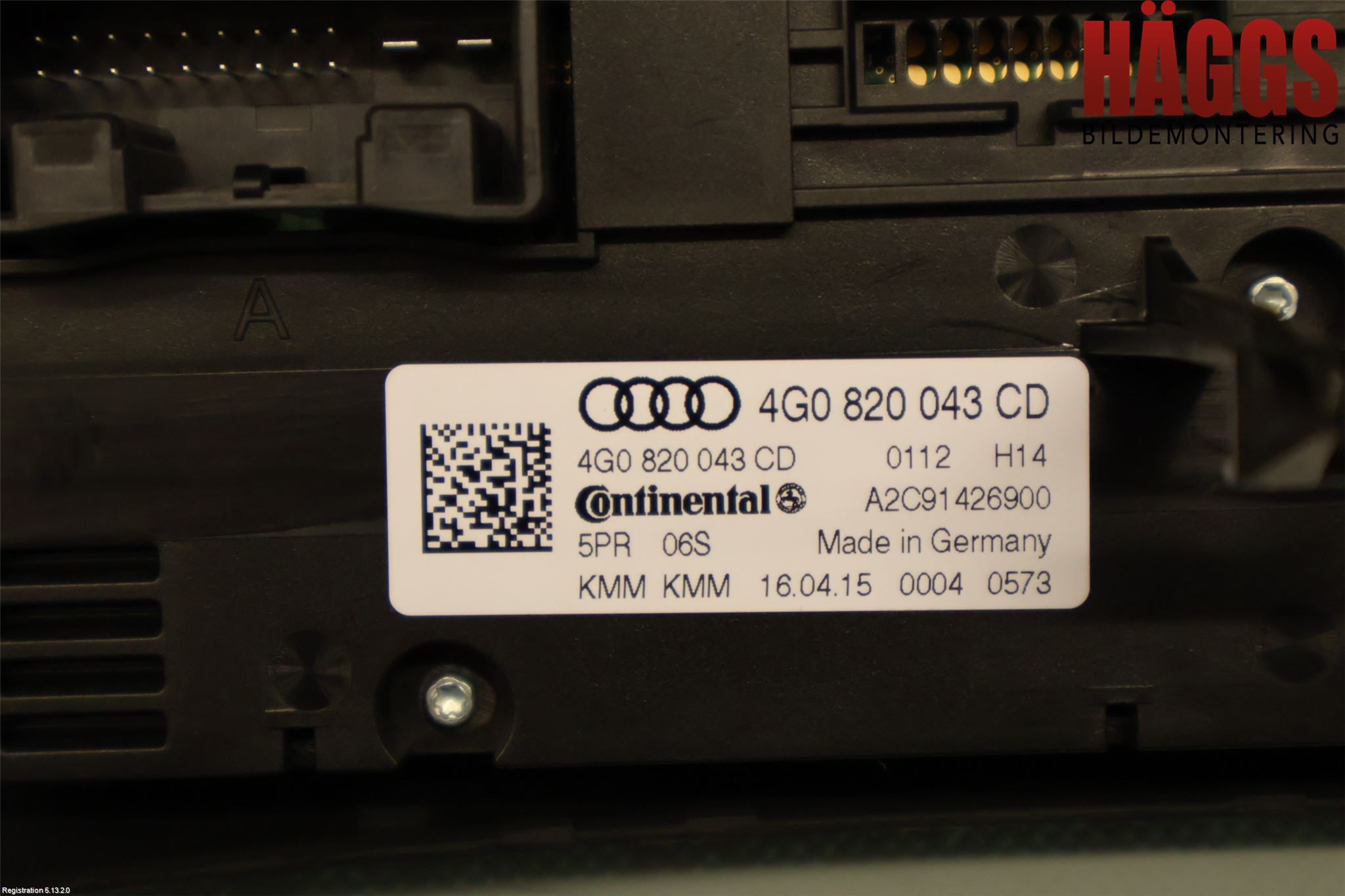 Audi A6 ALLROAD 12-18 Ac Styrenhet Ac Manöveren