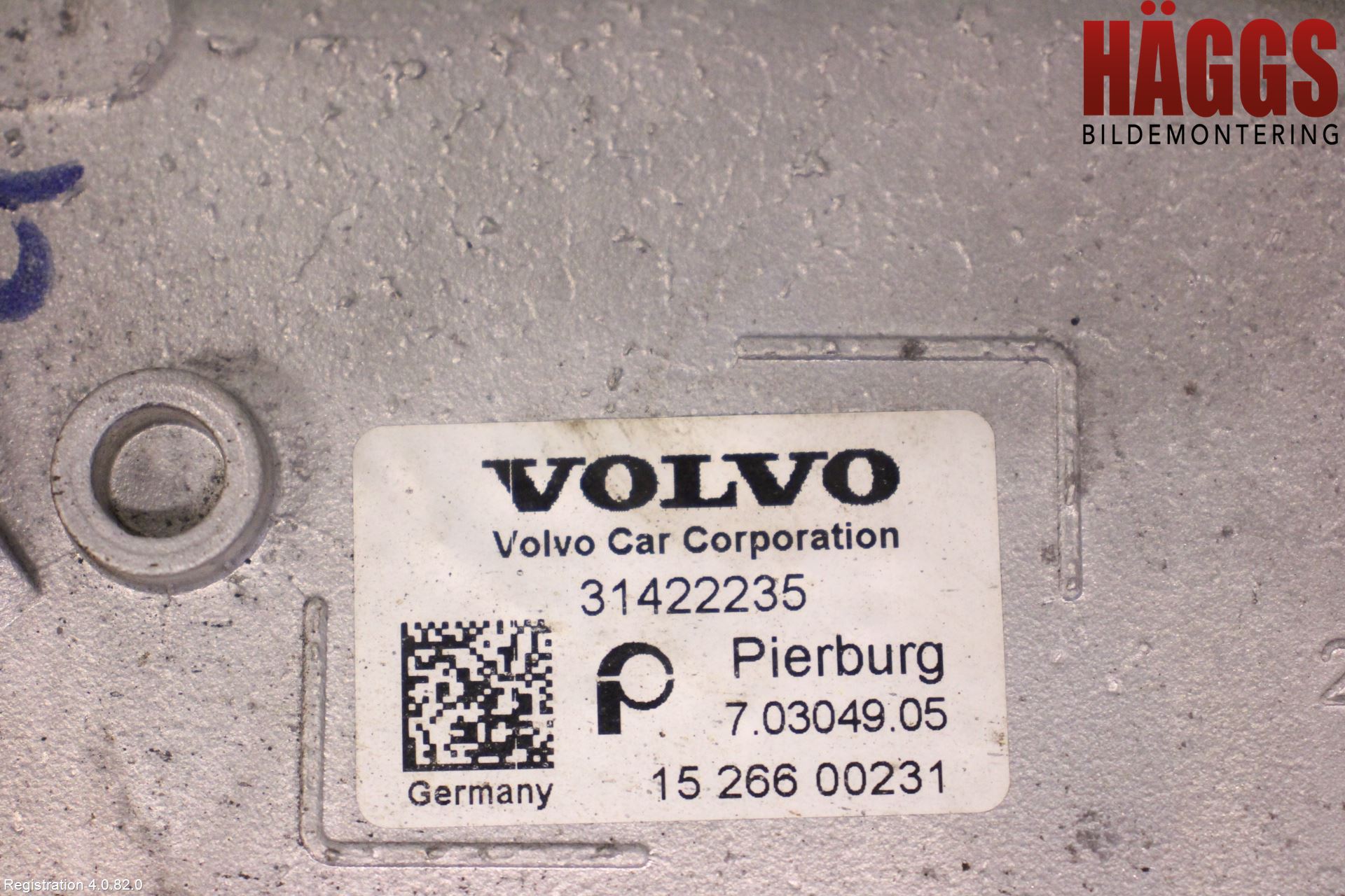 Volvo XC70 14-16 Avgaskylare