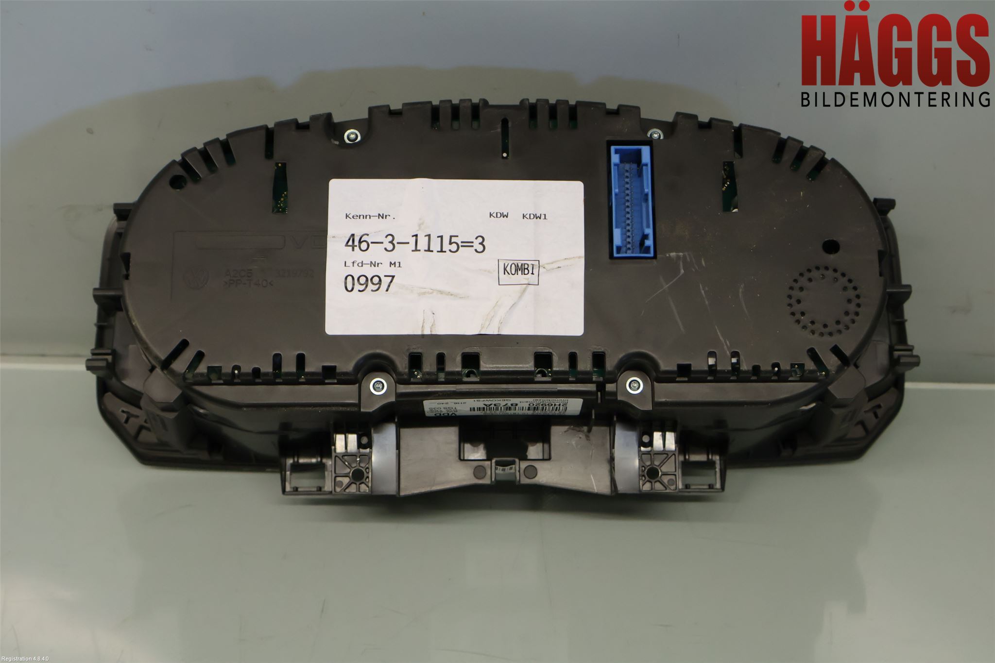 Volkswagen VW AMAROK 2H 10-22 Instrument Komb