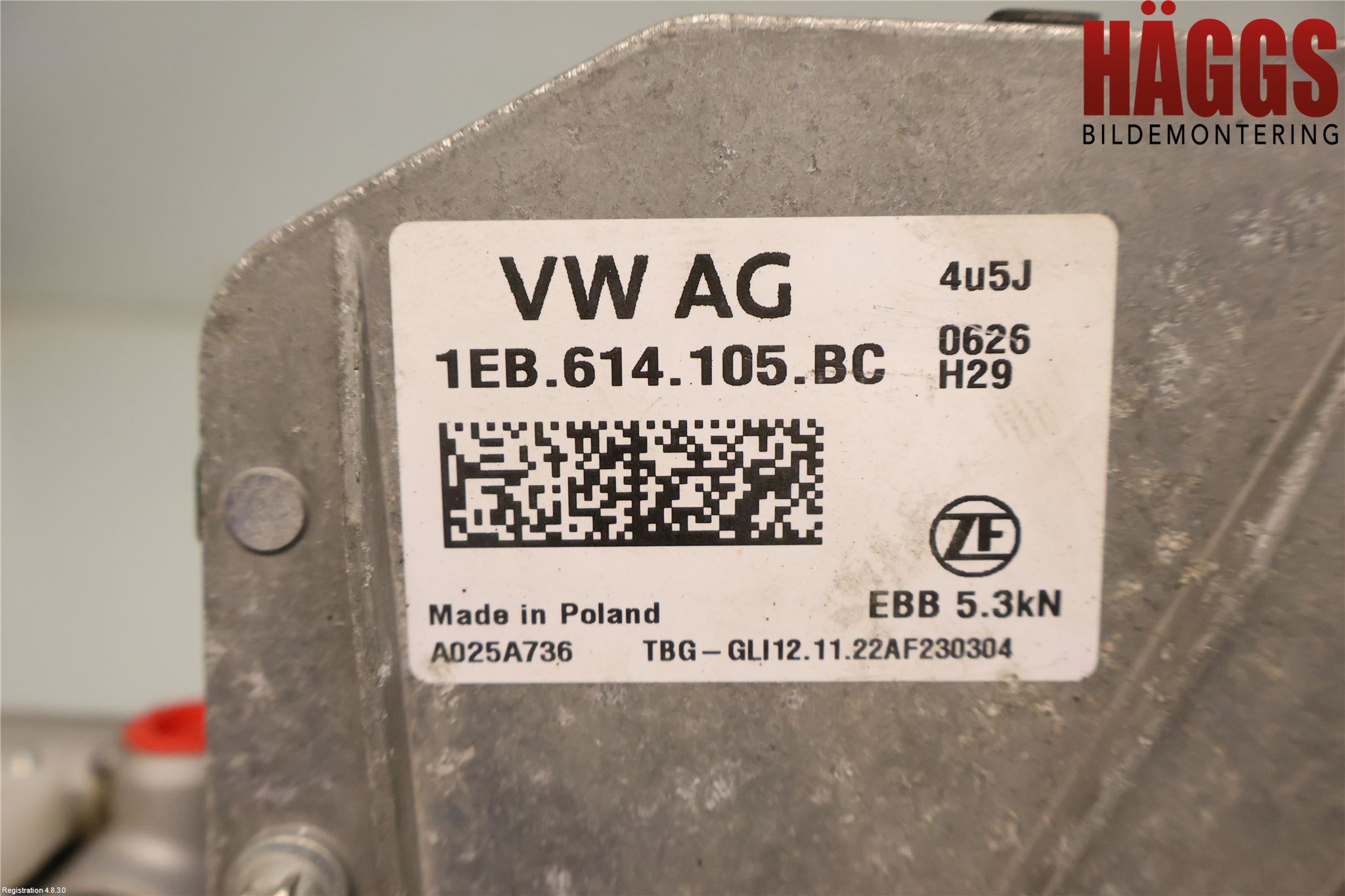 Audi Q4 E-TRON FZ 22- Bromsservo