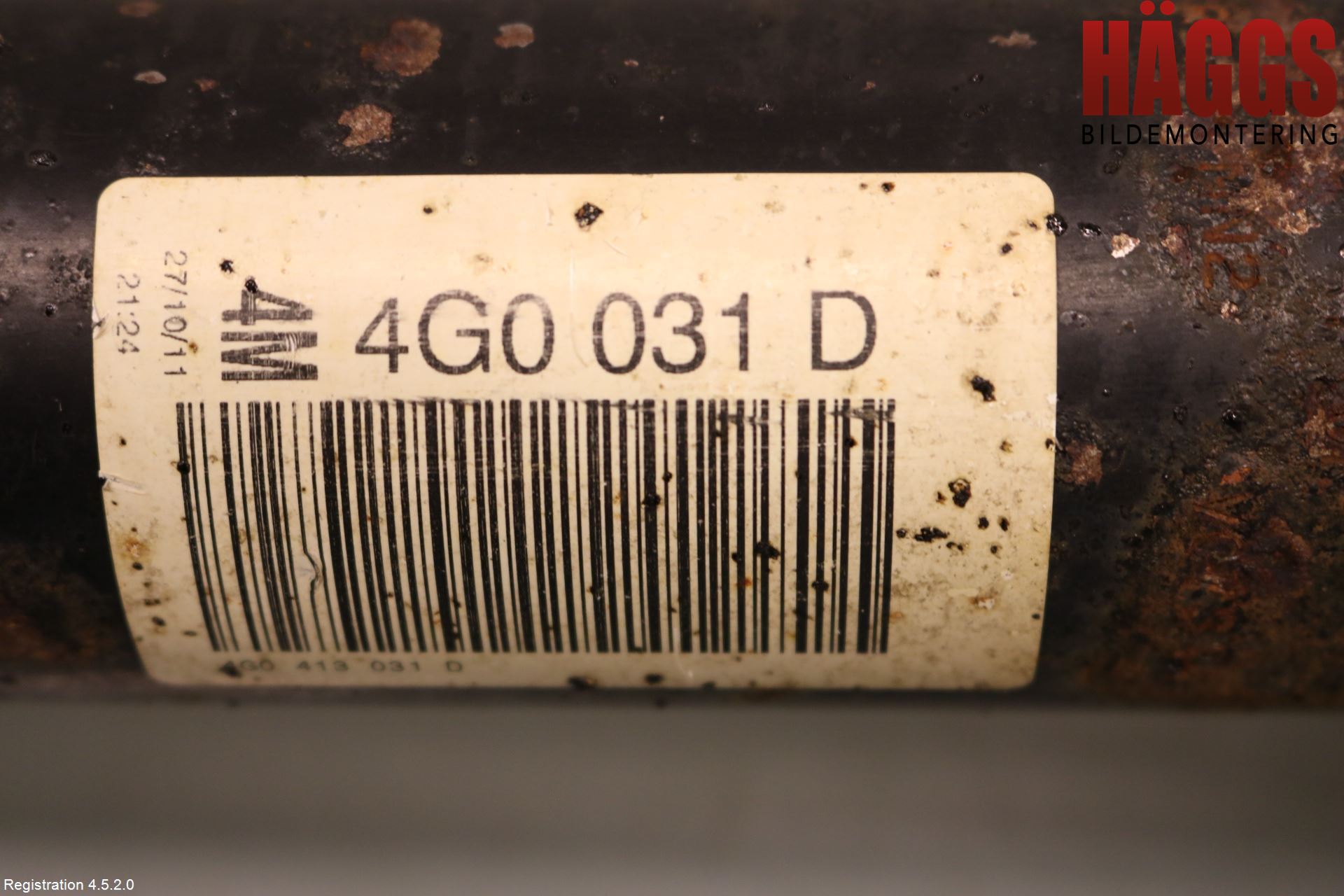 Audi A6/S6 4G 11-18 Fjäderben Fram Höger