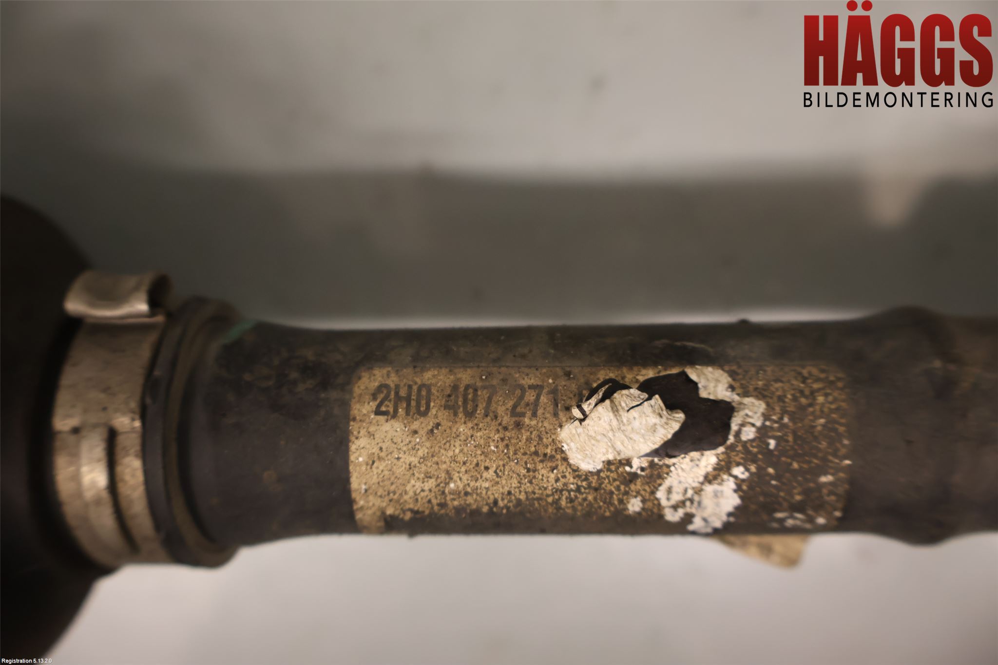 Volkswagen VW AMAROK 2H 10-22 Drivaxel Fram Höger