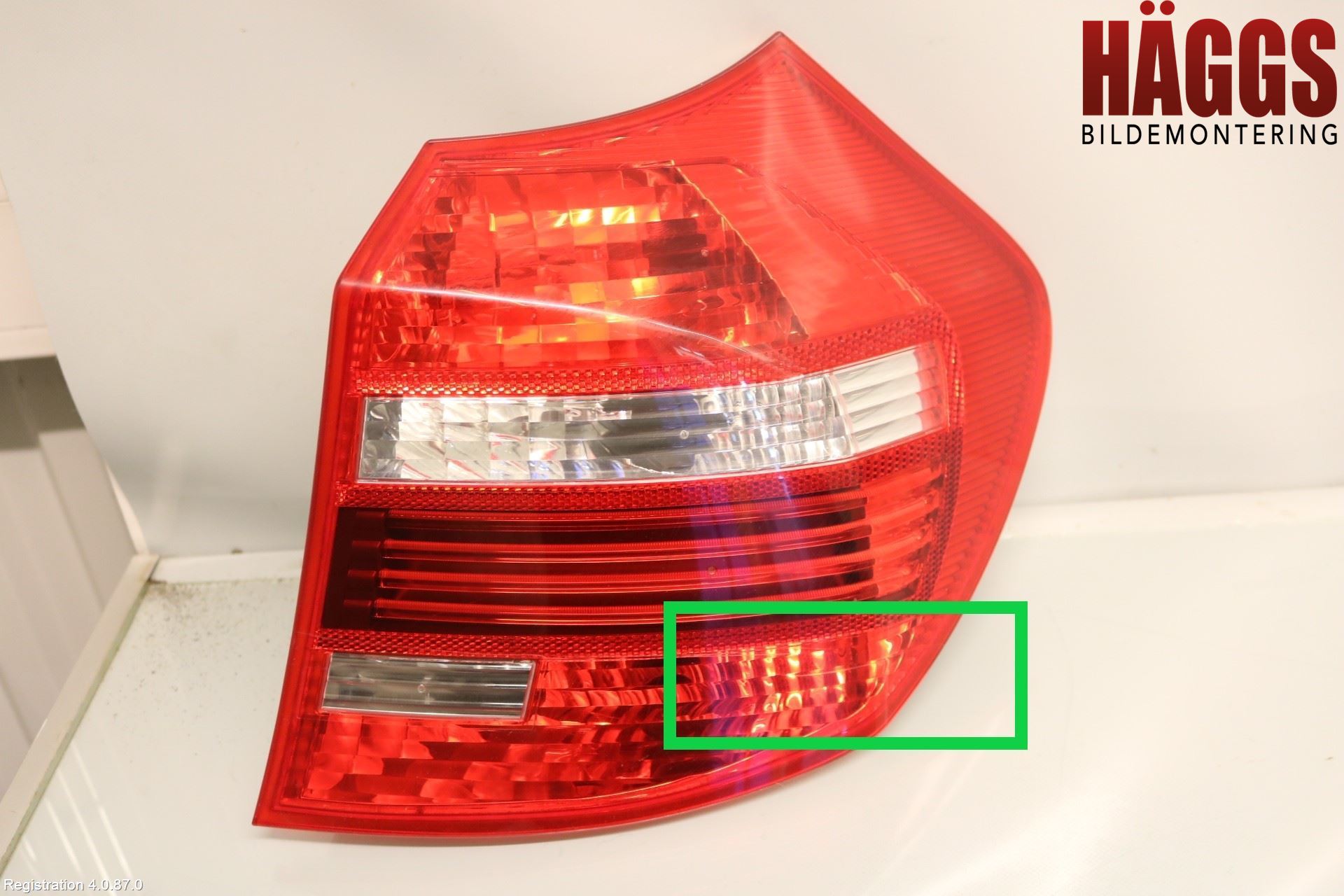 BMW 1 E87/81 5D/3D 03-11 Bakljus Höger