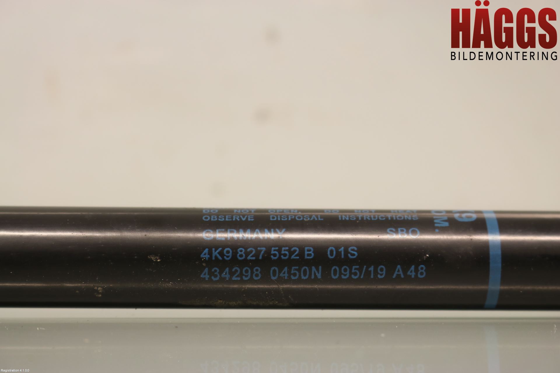 Audi A6 F2/C8 19- Gasfjäder Baklucka